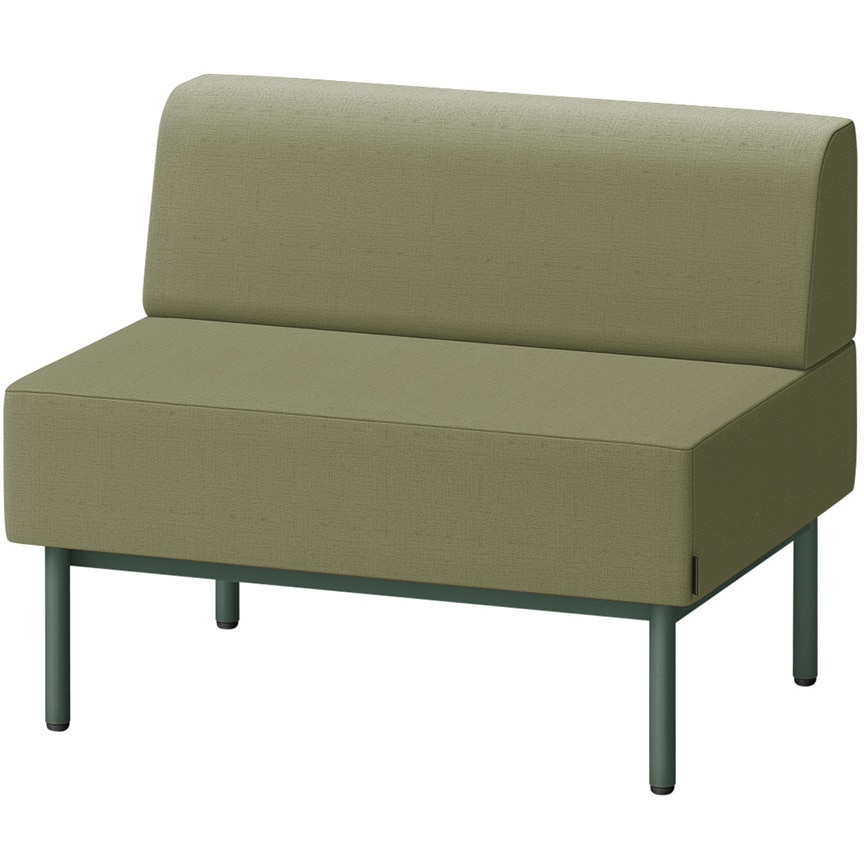 LCL-09SLAY-G2L6 CLソファ 背あり ストレートタイプ W900 張地DY<配送時組立サービス付> イトーキ 高さ720mm奥行650mm  LCL-09SLAY-G2L6