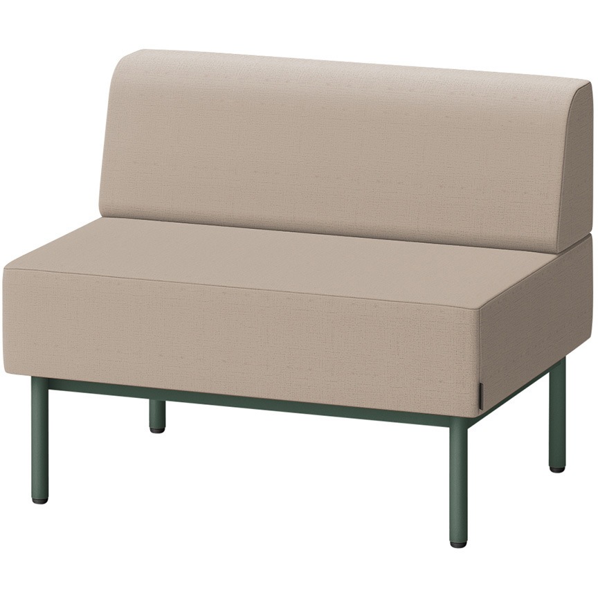 LCL-09SLAY-G2Y3 CLソファ 背あり ストレートタイプ W900 張地DY<配送時組立サービス付> イトーキ 高さ720mm奥行650mm  LCL-09SLAY-G2Y3