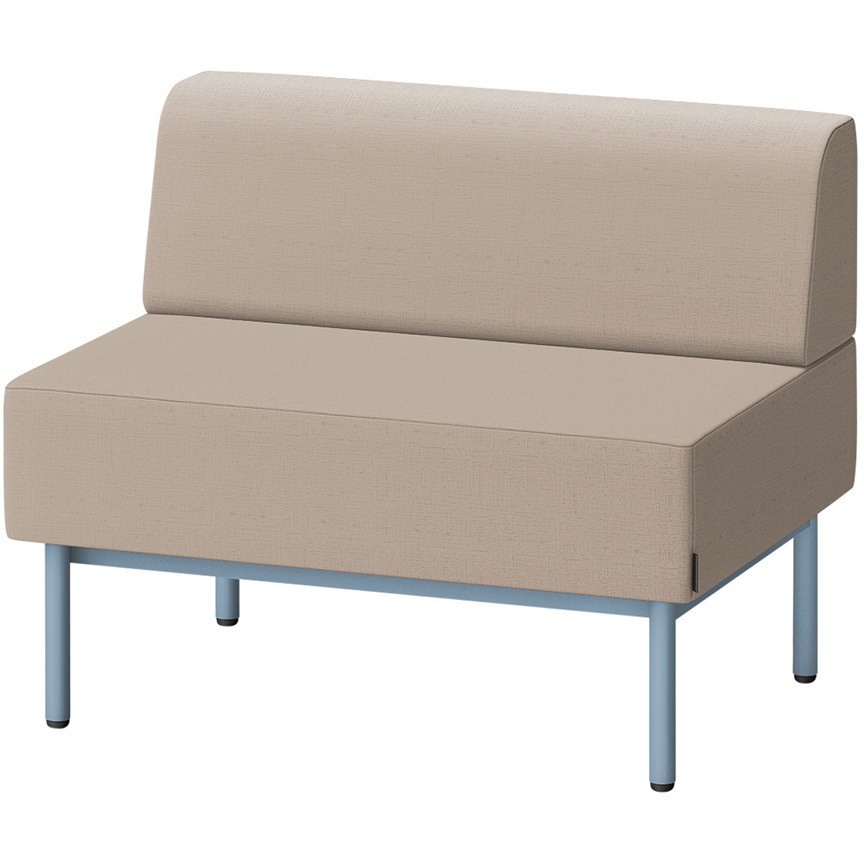 LCL-09SLAY-S5Y3 CLソファ 背あり ストレートタイプ W900 張地DY<配送時組立サービス付> イトーキ 高さ720mm奥行650mm  LCL-09SLAY-S5Y3