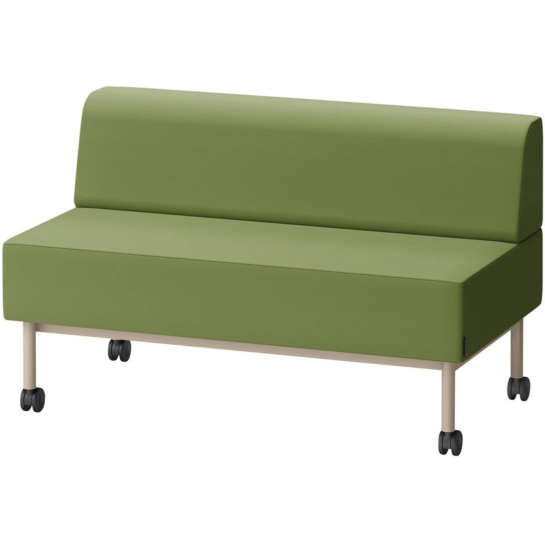 LCL-12SLCC-H9Q3 CLソファ 背あり ストレートタイプ キャスター付 W1200 張地C<配送時組立サービス付> イトーキ 高さ720mm奥行650mm  LCL-12SLCC-H9Q3