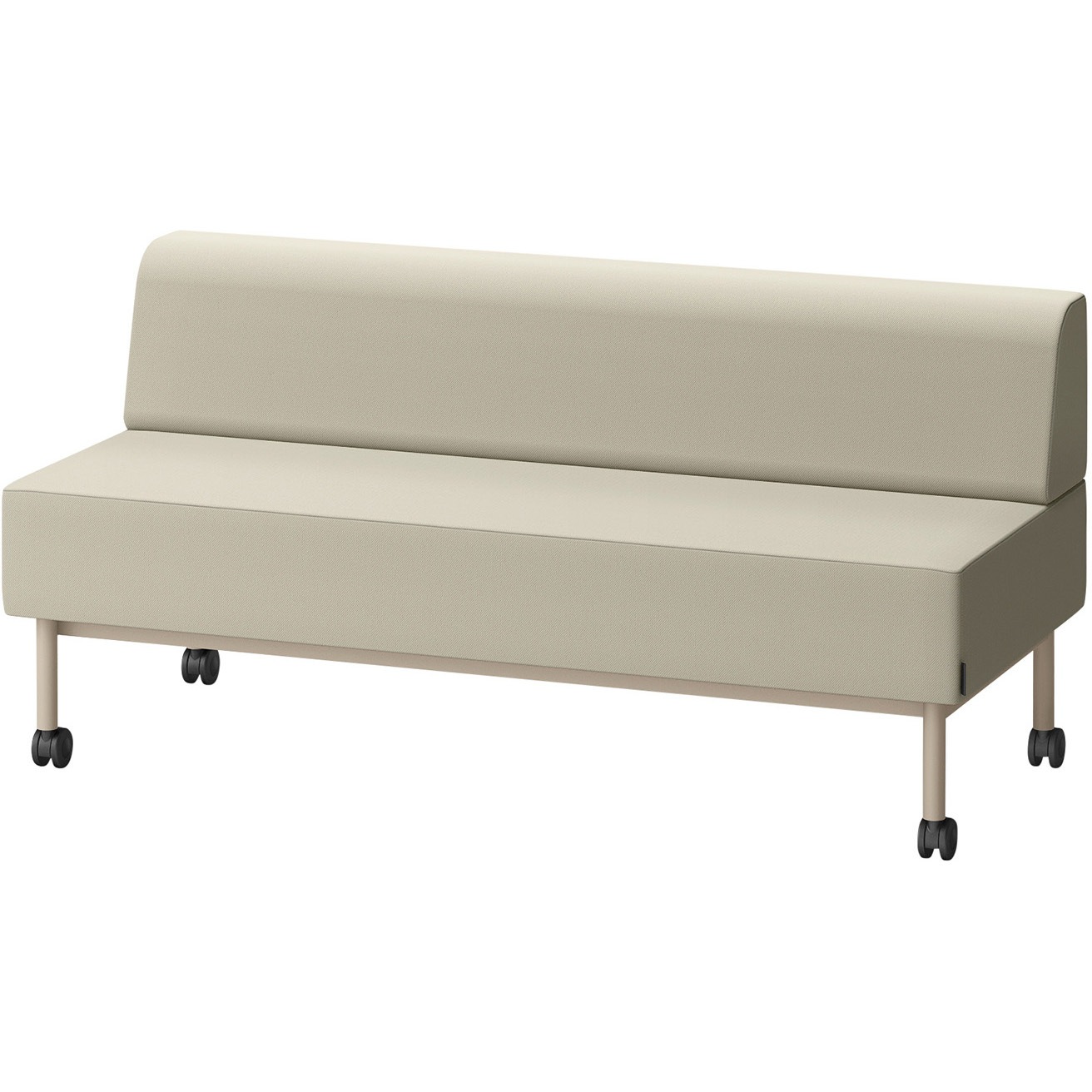 LCL-15SLCC-H9F6 CLソファ 背あり ストレートタイプ キャスター付 W1500 張地C<配送時組立サービス付> イトーキ 高さ720mm奥行650mm  LCL-15SLCC-H9F6