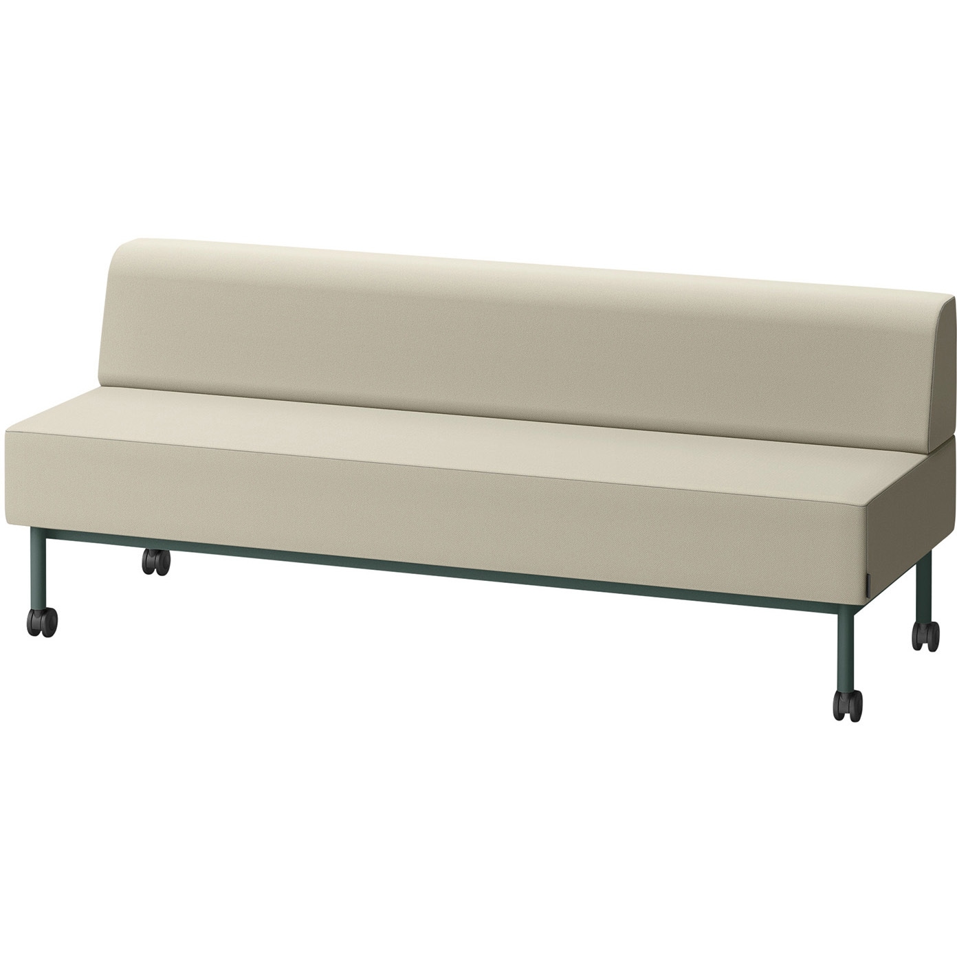 LCL-18SLCC-G2F6 CLソファ 背あり ストレートタイプ キャスター付 W1800 張地C<配送時組立サービス付> イトーキ 高さ720mm奥行650mm  LCL-18SLCC-G2F6 109,900円