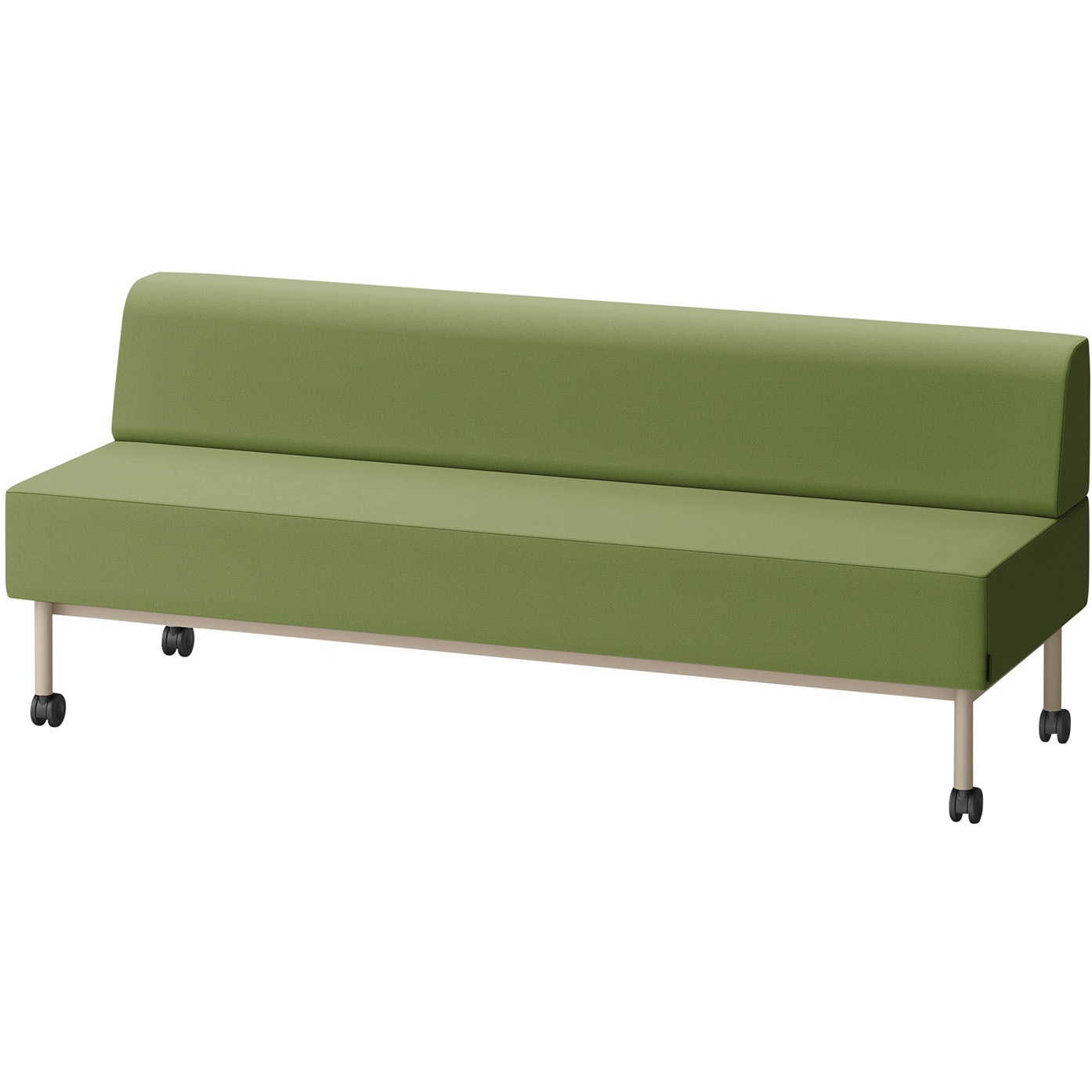 LCL-18SLCC-H9Q3 CLソファ 背あり ストレートタイプ キャスター付 W1800 張地C<配送時組立サービス付> イトーキ 高さ720mm奥行650mm  LCL-18SLCC-H9Q3 109,900円