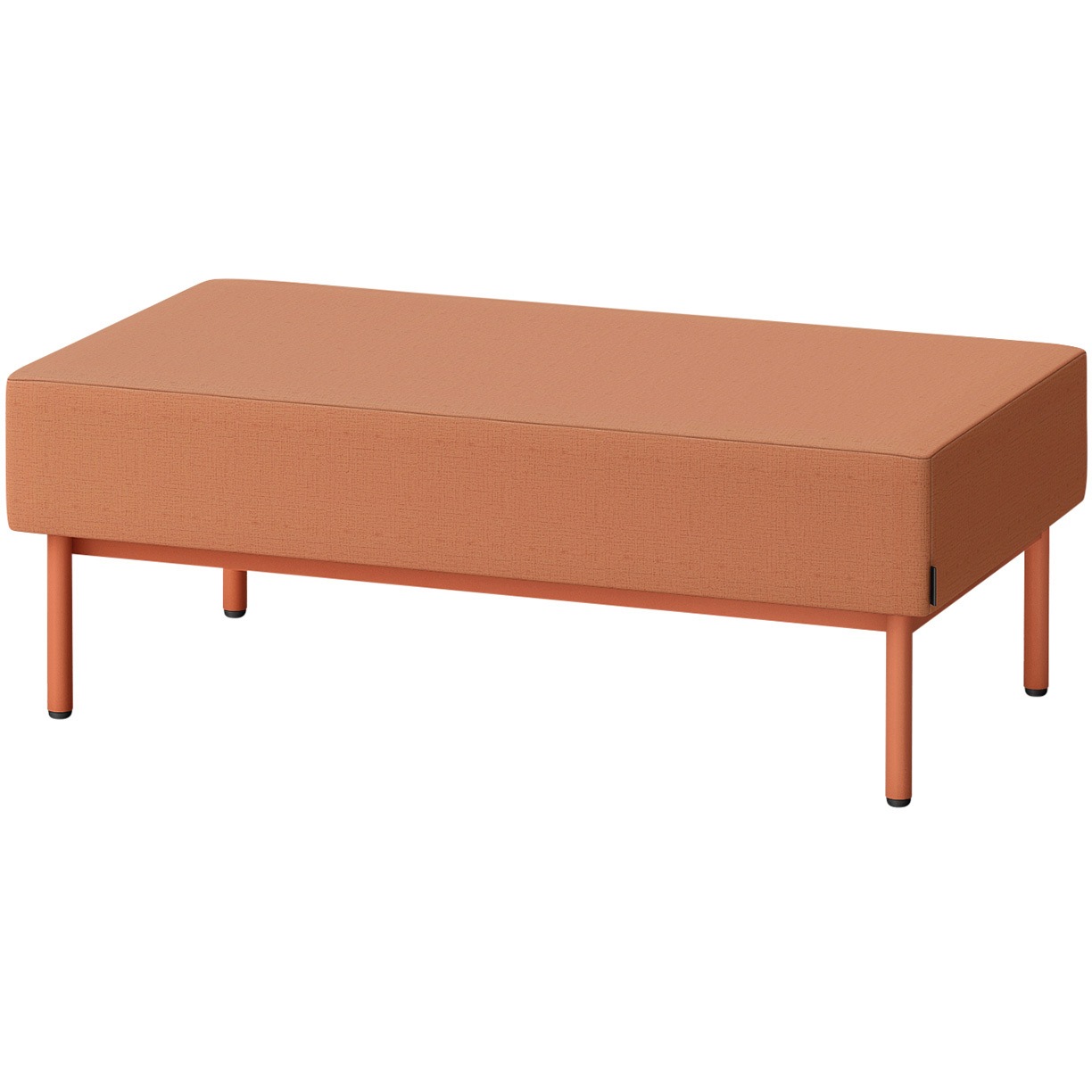 LCL-12SNAY-D4D3 CLソファ 背なし ストレートタイプ W1200 張地DY<配送時組立サービス付> イトーキ 高さ440mm奥行650mm  LCL-12SNAY-D4D3