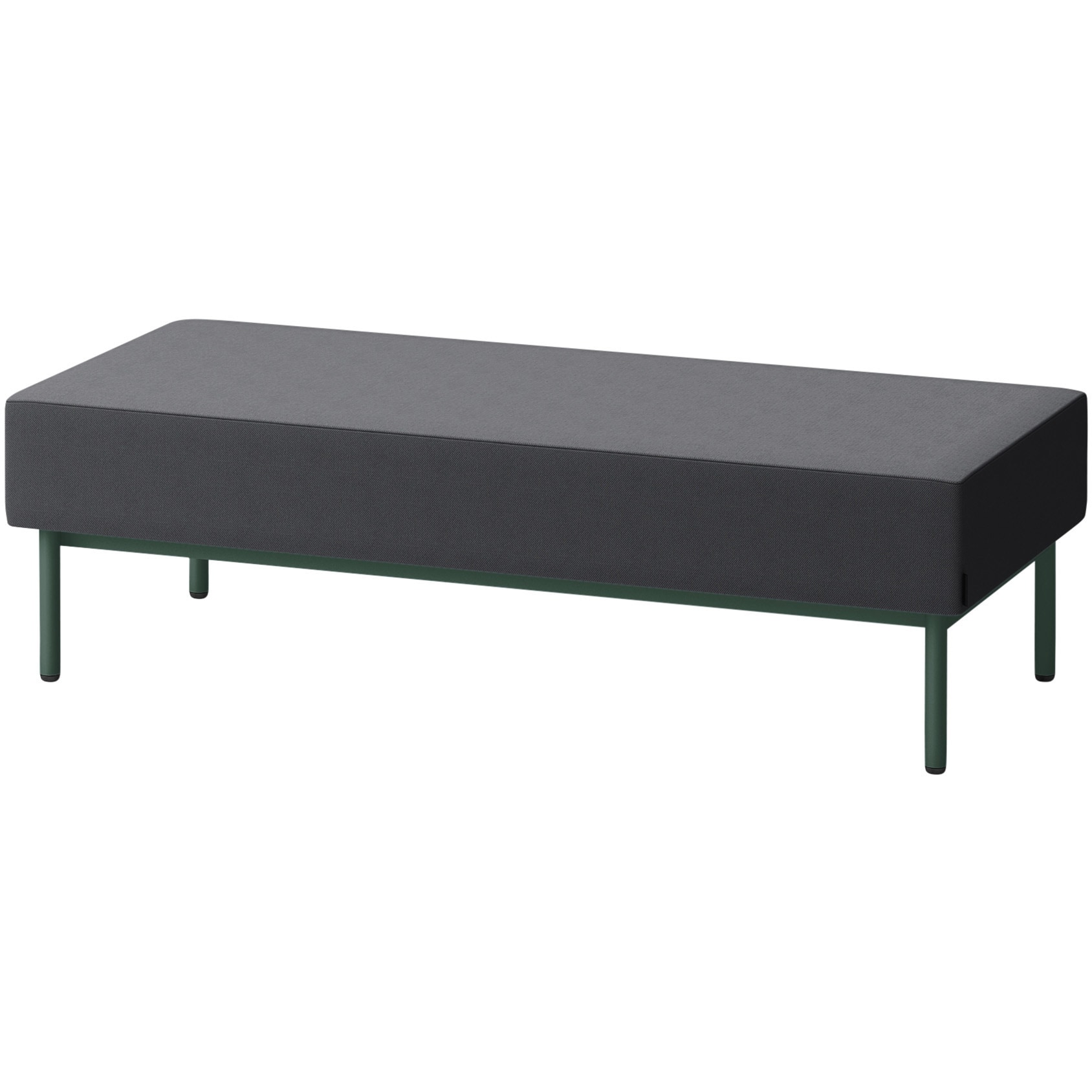 LCL-15SNAC-G2W2 CLソファ 背なし ストレートタイプ W1500 張地C<配送時組立サービス付> イトーキ 高さ440mm奥行650mm  LCL-15SNAC-G2W2