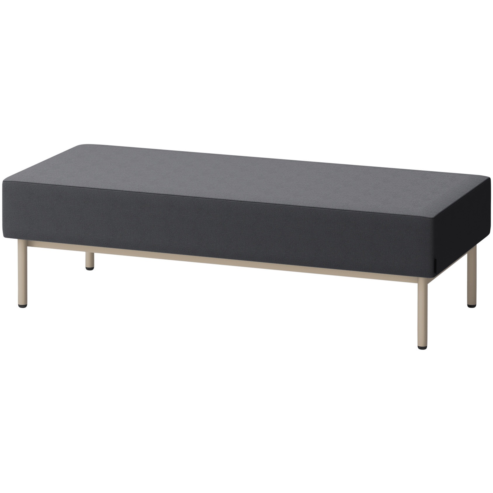 LCL-15SNAC-H9W2 CLソファ 背なし ストレートタイプ W1500 張地C<配送時組立サービス付> イトーキ 高さ440mm奥行650mm  LCL-15SNAC-H9W2 98,890円