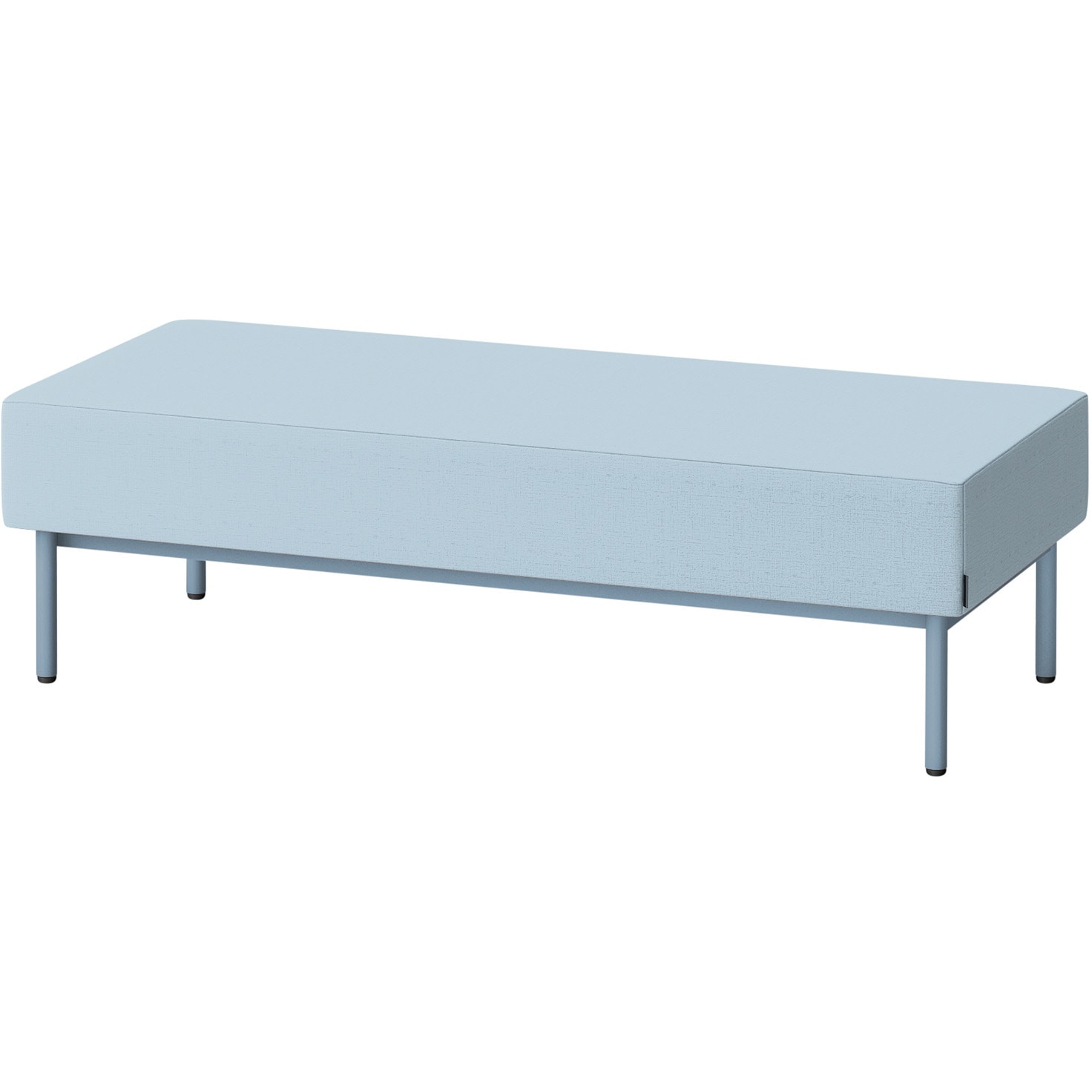 LCL-15SNAY-S5A8 CLソファ 背なし ストレートタイプ W1500 張地DY<配送時組立サービス付> イトーキ 高さ440mm奥行650mm  LCL-15SNAY-S5A8