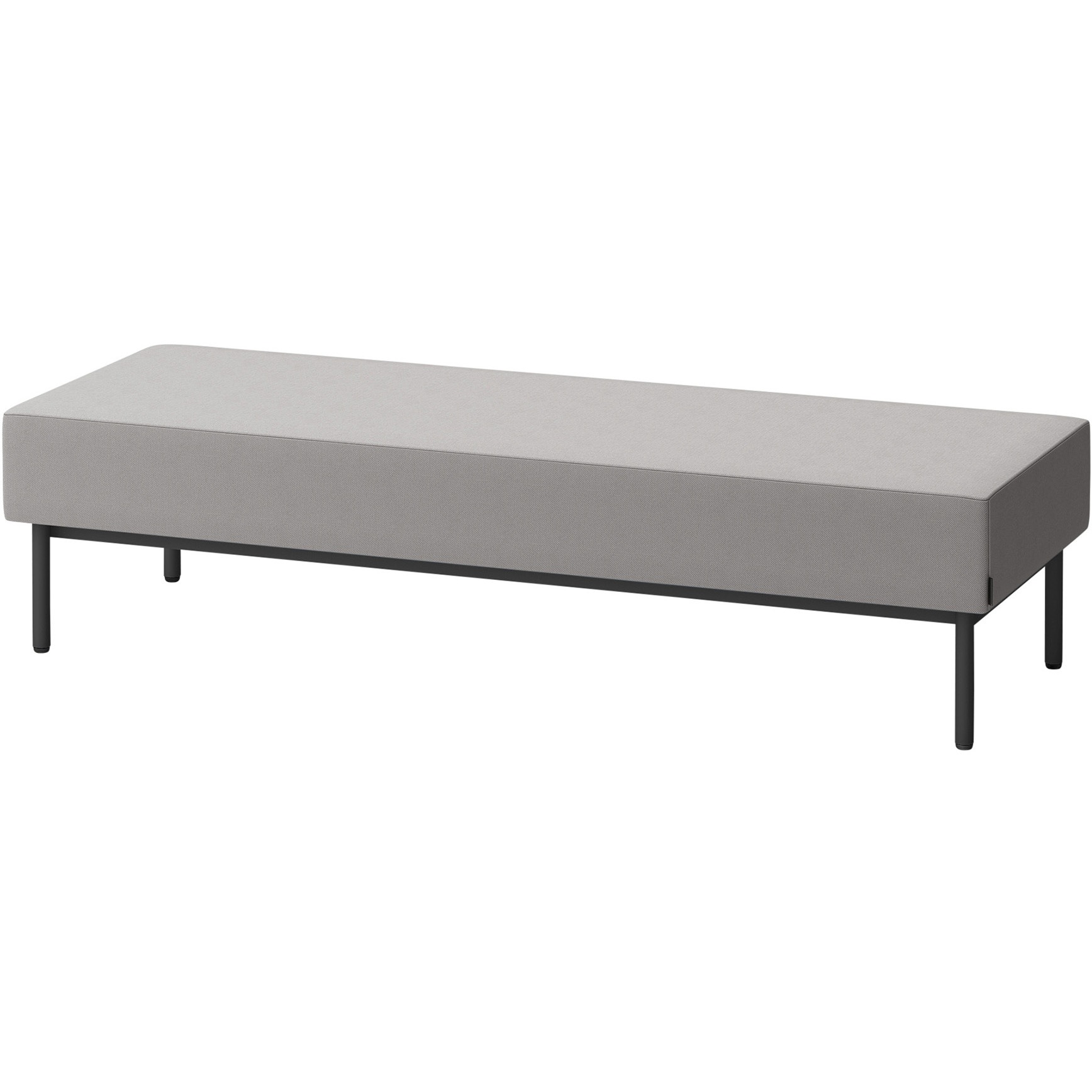 LCL-18SNAC-T1C4 CLソファ 背なし ストレートタイプ W1800 張地C<配送時組立サービス付> イトーキ 高さ440mm奥行650mm  LCL-18SNAC-T1C4