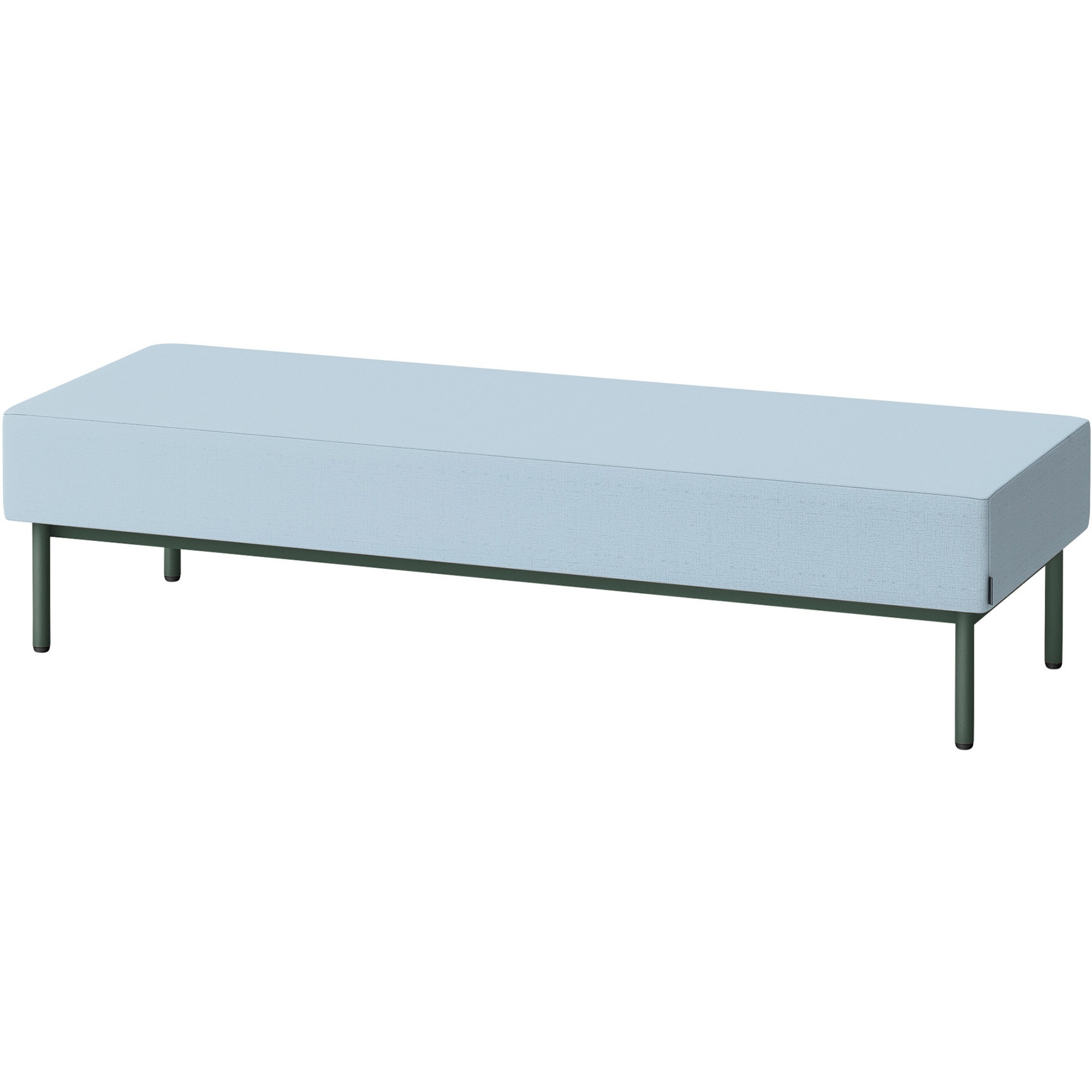 LCL-18SNAY-G2A8 CLソファ 背なし ストレートタイプ W1800 張地DY<配送時組立サービス付> イトーキ 高さ440mm奥行650mm  LCL-18SNAY-G2A8 199,800円