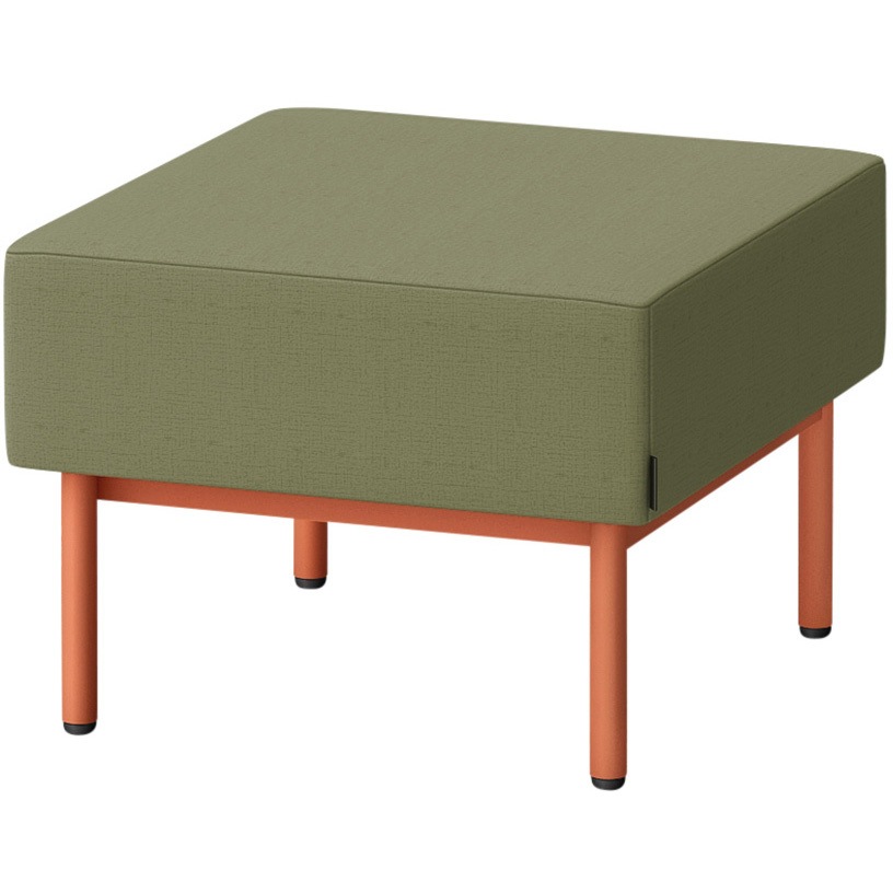 LCL-06SNAY-D4L6 CLソファ 背なし ストレートタイプ W600 張地DY<配送時組立サービス付> イトーキ 高さ440mm奥行650mm  LCL-06SNAY-D4L6