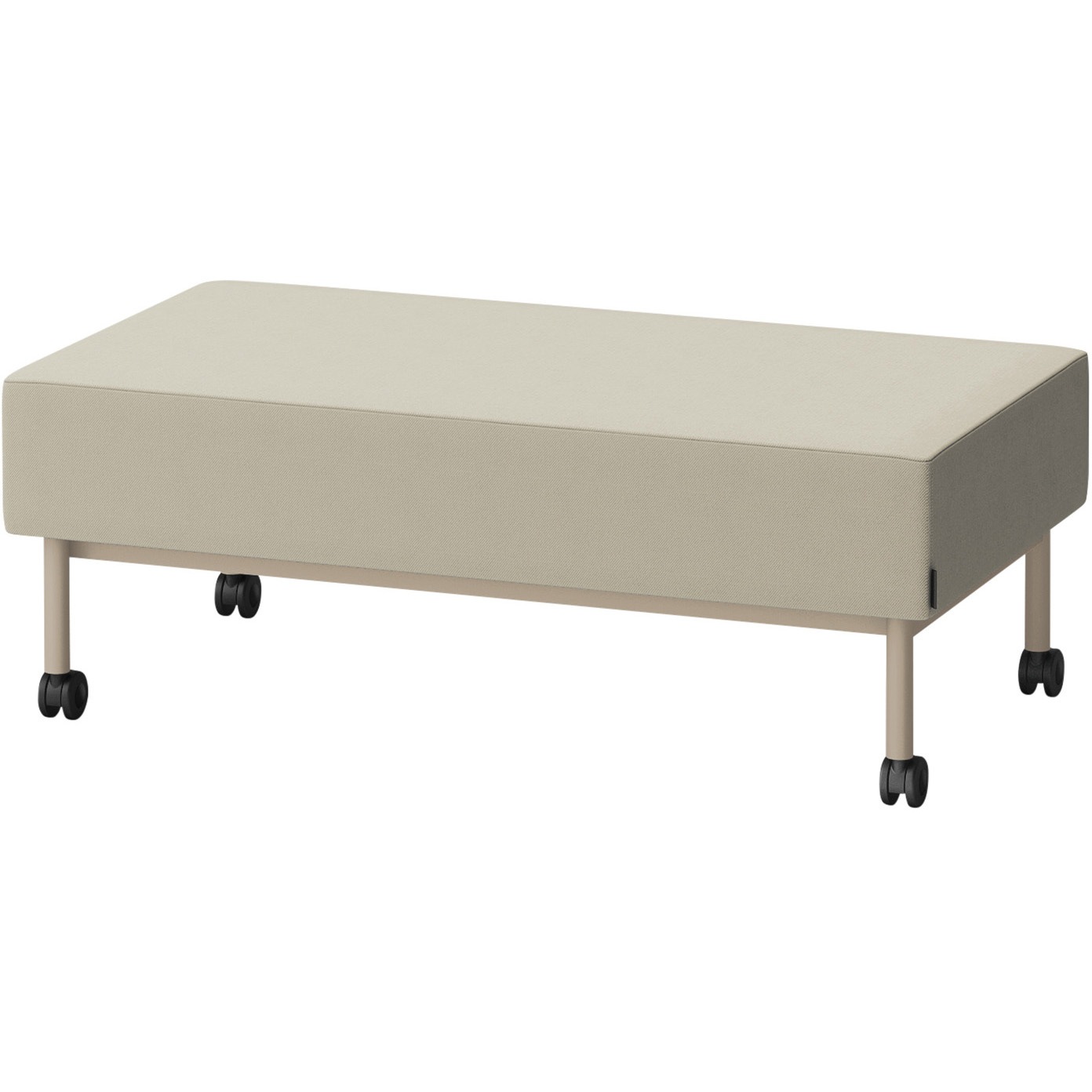 LCL-12SNCC-H9F6 CLソファ 背なし ストレートタイプ キャスター付 W1200 張地C<配送時組立サービス付> イトーキ 高さ440mm奥行650mm  LCL-12SNCC-H9F6 93,390円