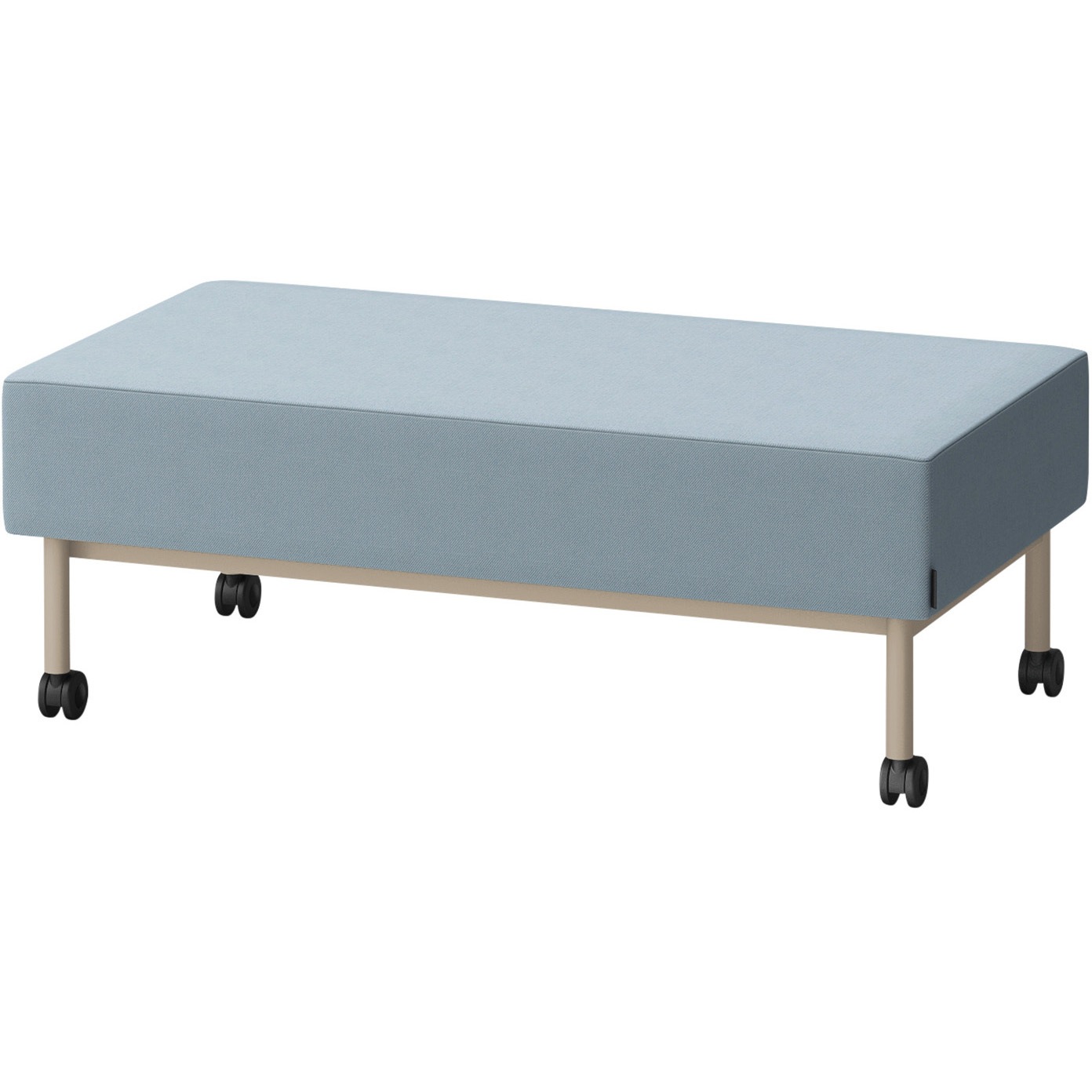 LCL-12SNCC-H9S5 CLソファ 背なし ストレートタイプ キャスター付 W1200 張地C<配送時組立サービス付> イトーキ 高さ440mm奥行650mm  LCL-12SNCC-H9S5 93,390円