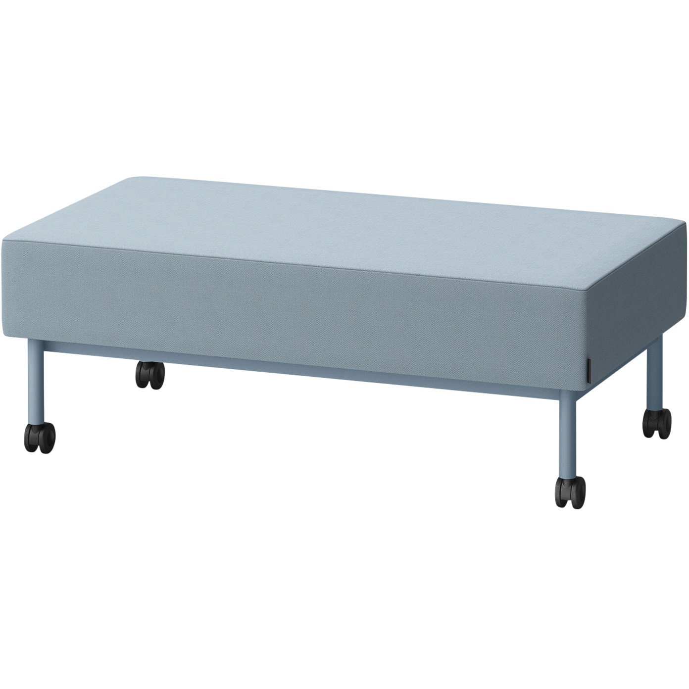 LCL-12SNCC-S5S5 CLソファ 背なし ストレートタイプ キャスター付 W1200 張地C<配送時組立サービス付> イトーキ 高さ440mm奥行650mm  LCL-12SNCC-S5S5