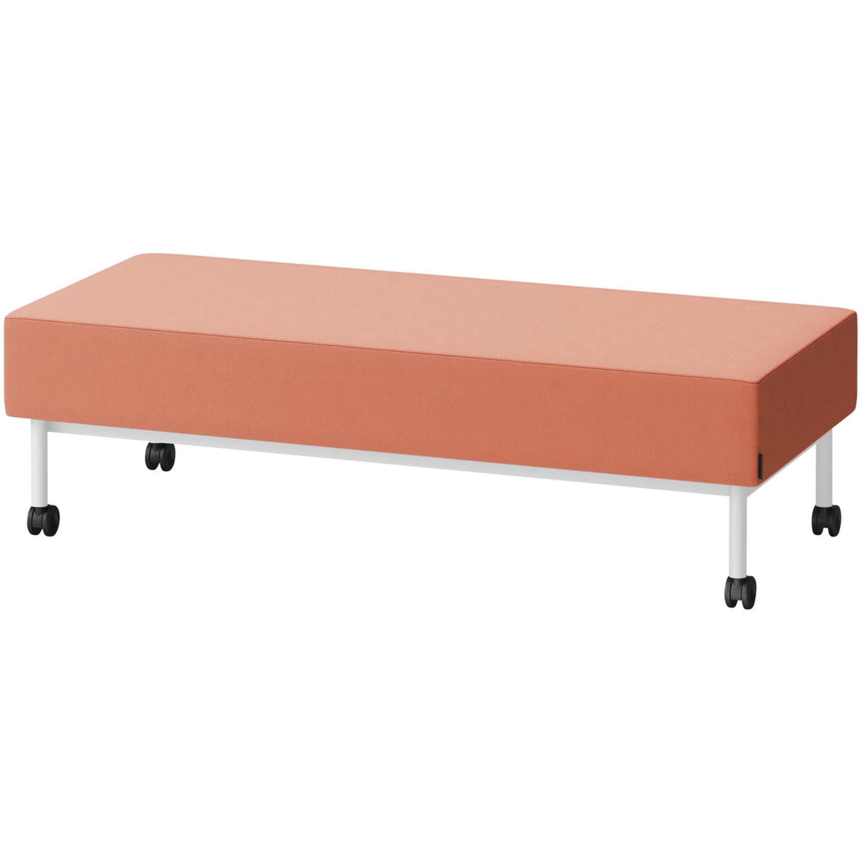 LCL-15SNCC-W9D3 CLソファ 背なし ストレートタイプ キャスター付 W1500 張地C<配送時組立サービス付> イトーキ 高さ440mm奥行650mm  LCL-15SNCC-W9D3