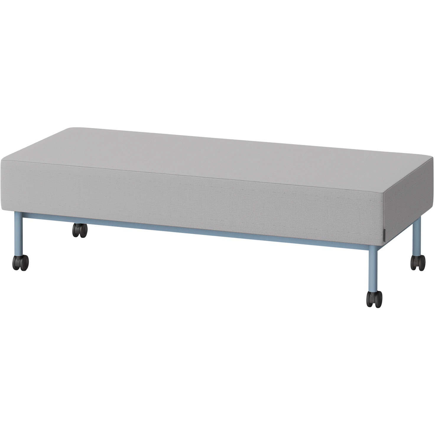 LCL-15SNCY-S5C6 CLソファ 背なし ストレートタイプ キャスター付 W1500 張地DY<配送時組立サービス付> イトーキ 高さ440mm奥行650mm  LCL-15SNCY-S5C6 104,390円