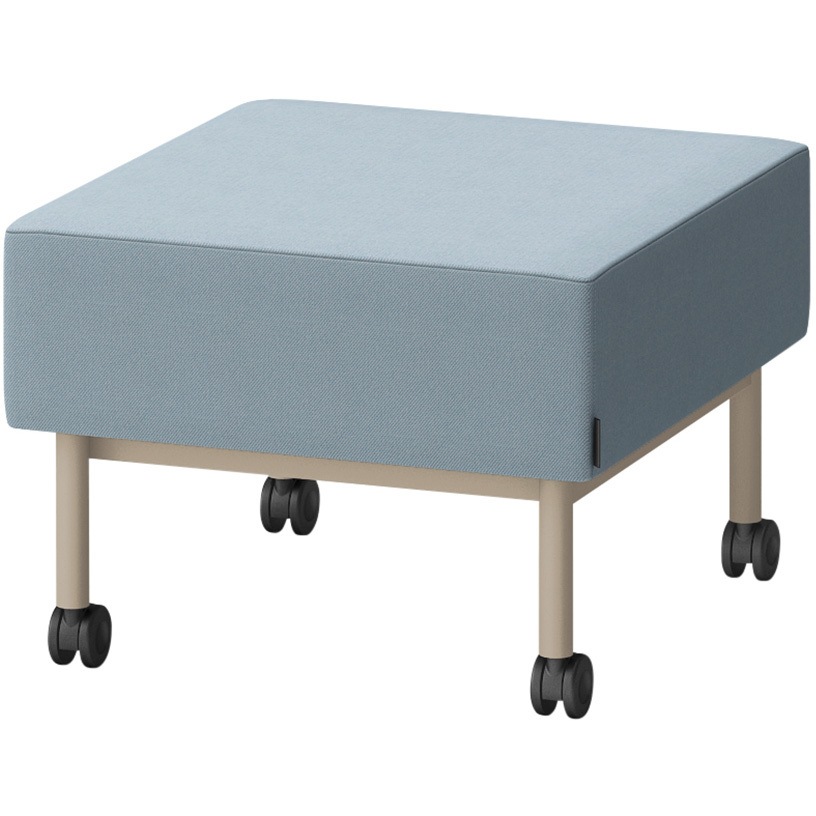 LCL-06SNCC-H9S5 CLソファ 背なし ストレートタイプ キャスター付 W600 張地C<配送時組立サービス付> イトーキ 高さ440mm奥行650mm  LCL-06SNCC-H9S5