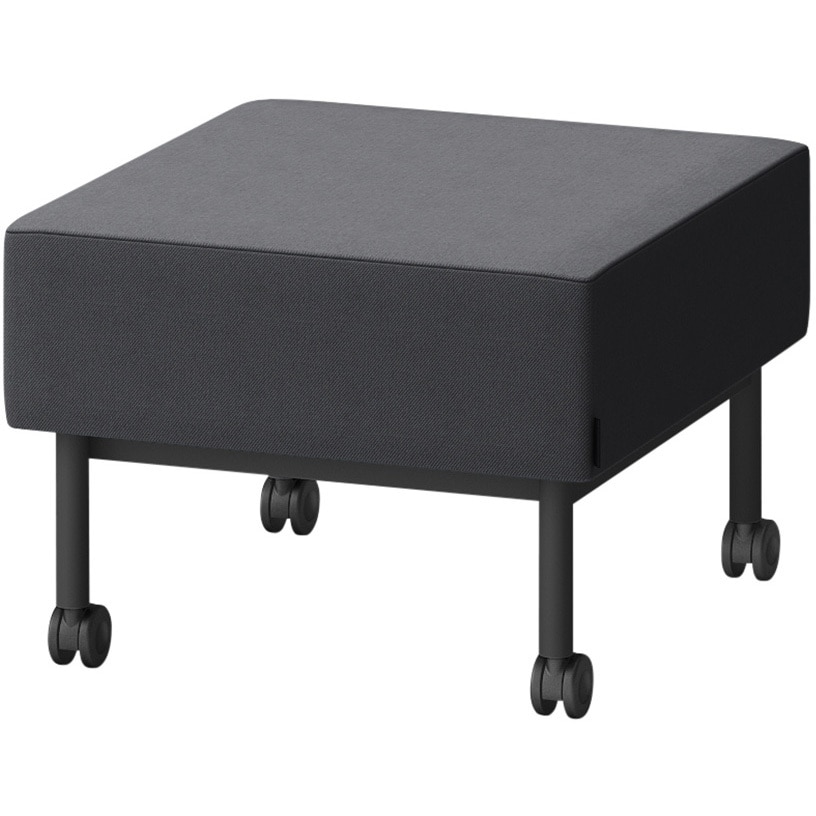 LCL-06SNCC-T1W2 CLソファ 背なし ストレートタイプ キャスター付 W600 張地C<配送時組立サービス付> イトーキ 高さ440mm奥行650mm  LCL-06SNCC-T1W2