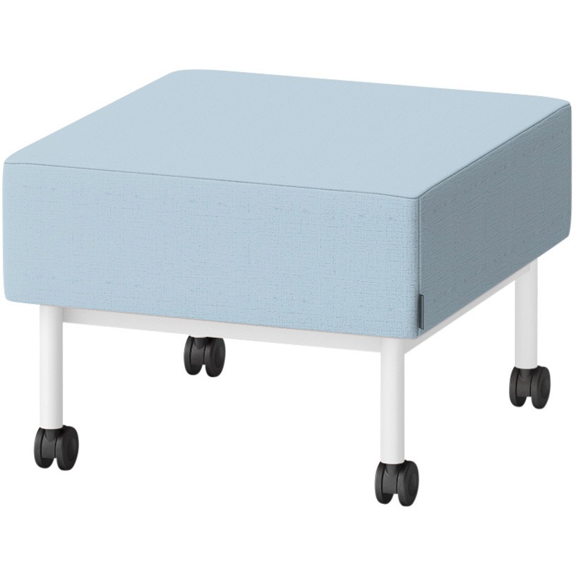 LCL-06SNCY-W9A8 CLソファ 背なし ストレートタイプ キャスター付 W600 張地DY<配送時組立サービス付> イトーキ 高さ440mm奥行650mm  LCL-06SNCY-W9A8