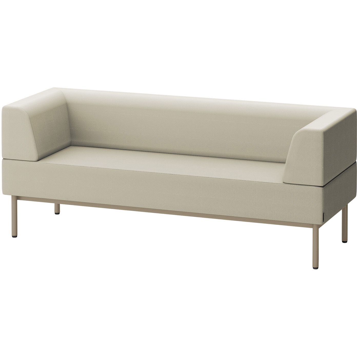 LCL-18WLAC-H9F6 CLソファ 両肘ストレートタイプ W1800 張地C<配送時組立サービス付> イトーキ 高さ720mm奥行650mm  LCL-18WLAC-H9F6