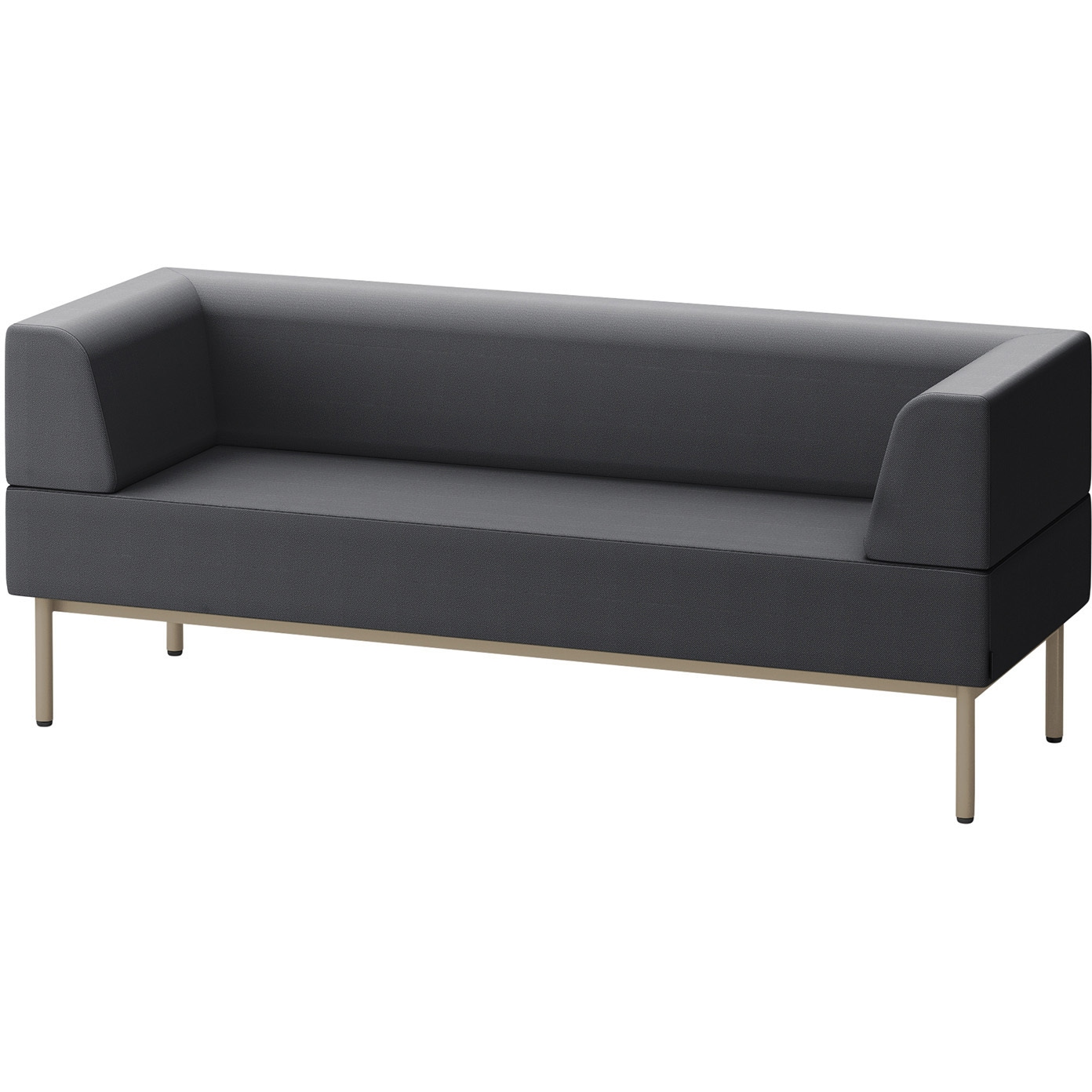 LCL-18WLAC-H9W2 CLソファ 両肘ストレートタイプ W1800 張地C<配送時組立サービス付> イトーキ 高さ720mm奥行650mm  LCL-18WLAC-H9W2