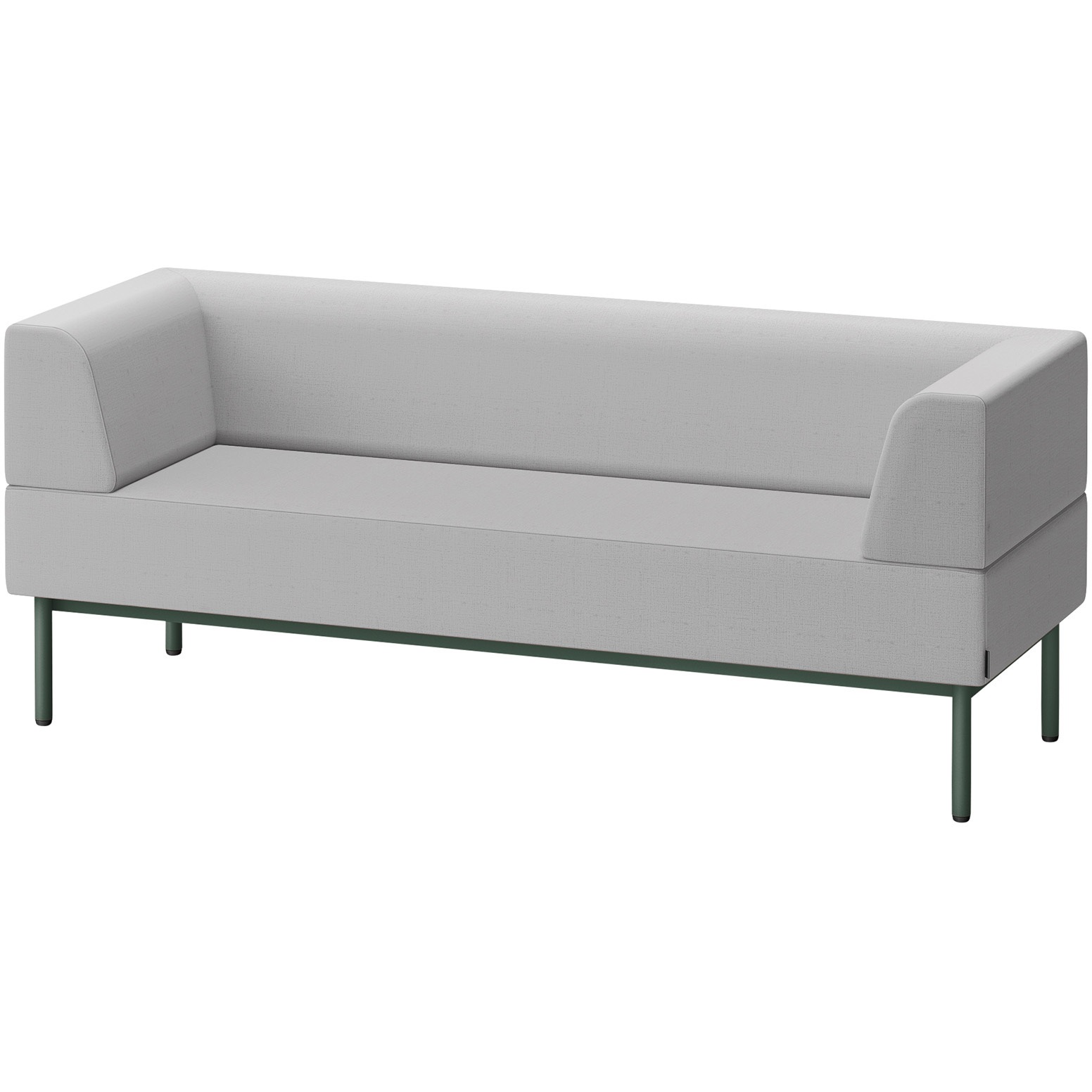 LCL-18WLAY-G2C6 CLソファ 両肘ストレートタイプ W1800 張地DY<配送時組立サービス付> イトーキ 高さ720mm奥行650mm  LCL-18WLAY-G2C6