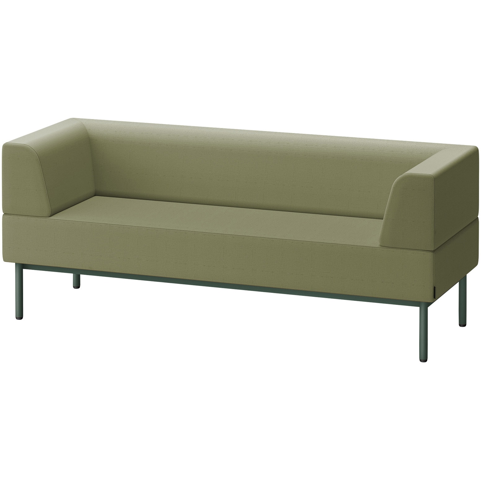 LCL-18WLAY-G2L6 CLソファ 両肘ストレートタイプ W1800 張地DY<配送時組立サービス付> イトーキ 高さ720mm奥行650mm  LCL-18WLAY-G2L6