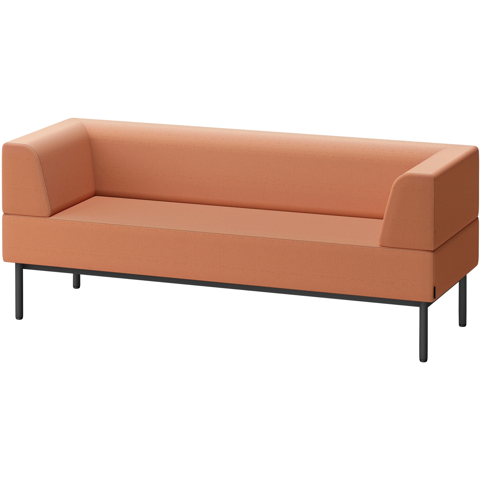 LCL-18WLAY-T1D3 CLソファ 両肘ストレートタイプ W1800 張地DY<配送時組立サービス付> イトーキ 高さ720mm奥行650mm  LCL-18WLAY-T1D3