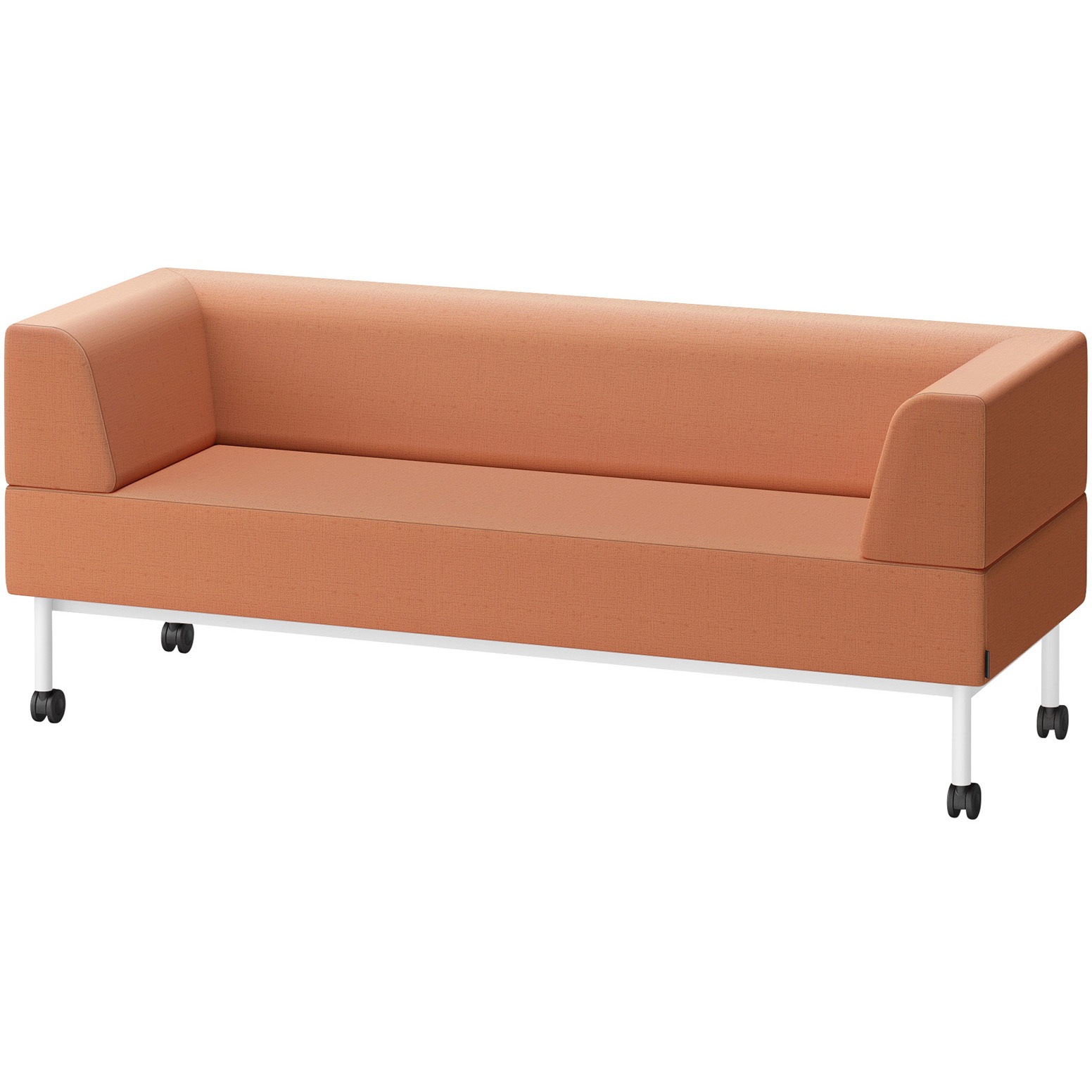 LCL-18WLCY-W9D3 CLソファ 両肘ストレートタイプ キャスター付 W1800 張地DY<配送時組立サービス付> イトーキ 高さ720mm奥行650mm  LCL-18WLCY-W9D3