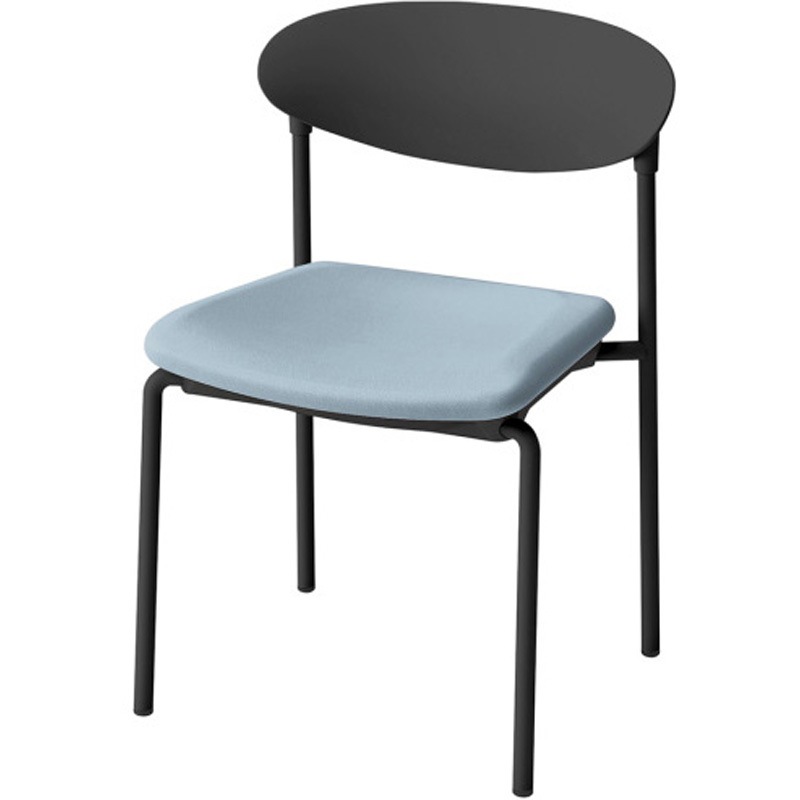 KLK-630C-T1S5 LK-6チェア 肘なし 4本脚<配送時組立サービス付> イトーキ スタッキング3脚 高さ730mm幅540mm奥行509mm 23,985円