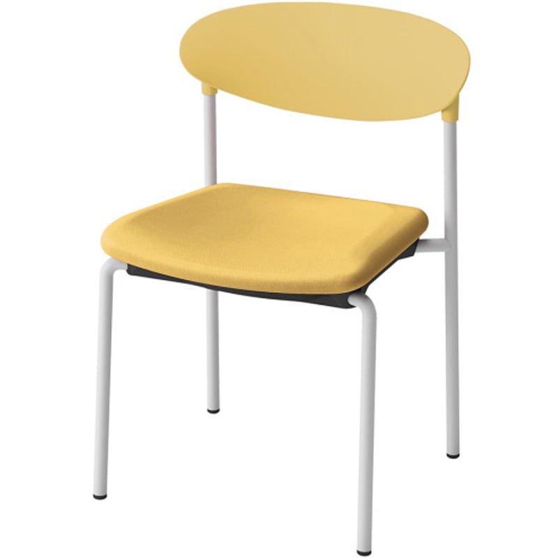 KLK-630C-U5Y5 LK-6チェア 肘なし 4本脚<配送時組立サービス付> イトーキ スタッキング3脚 高さ730mm幅540mm奥行509mm 22,386円