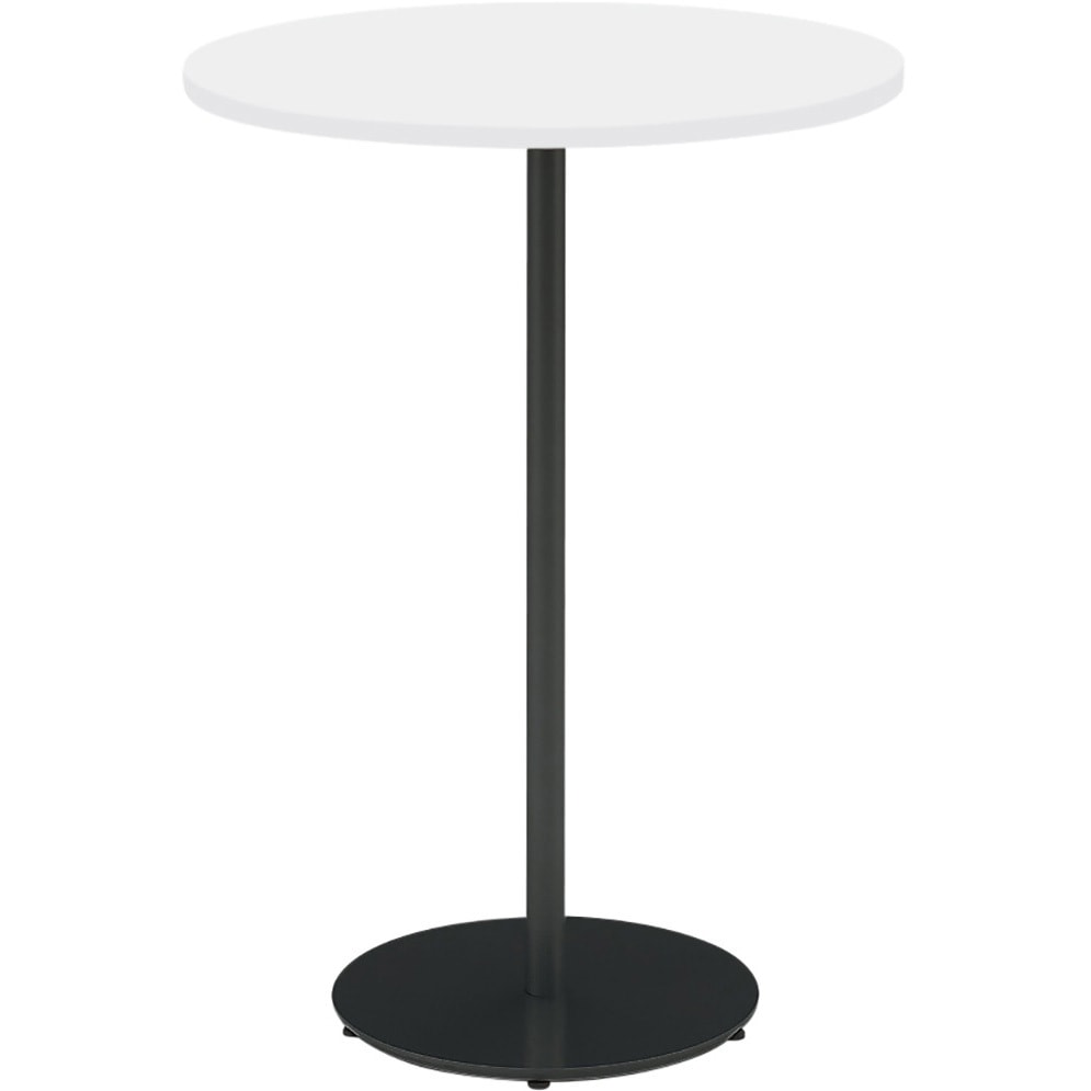 LPF-075HT-T1W9 PiOシリーズ ハイテーブル 円形<配送時組立サービス付> イトーキ メラミン化粧板 ホワイト 高さ1000mm幅750mm奥行750mm  LPF-075HT-T1W9