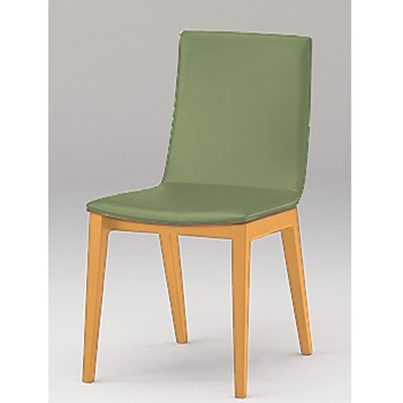 KPT-110D-5NQ1 PTチェア 突板タイプ D張地<配送時組立サービス付> イトーキ 材質ブナ無垢材ウレタン塗装仕上脚 高さ825mm幅440mm奥行540mm  KPT-110D-5NQ1