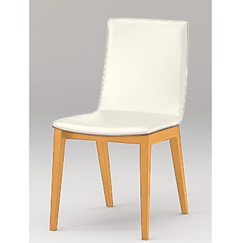 KPT-110D-5NW9 PTチェア 突板タイプ D張地<配送時組立サービス付> イトーキ 材質ブナ無垢材ウレタン塗装仕上脚 高さ825mm幅440mm奥行540mm  KPT-110D-5NW9