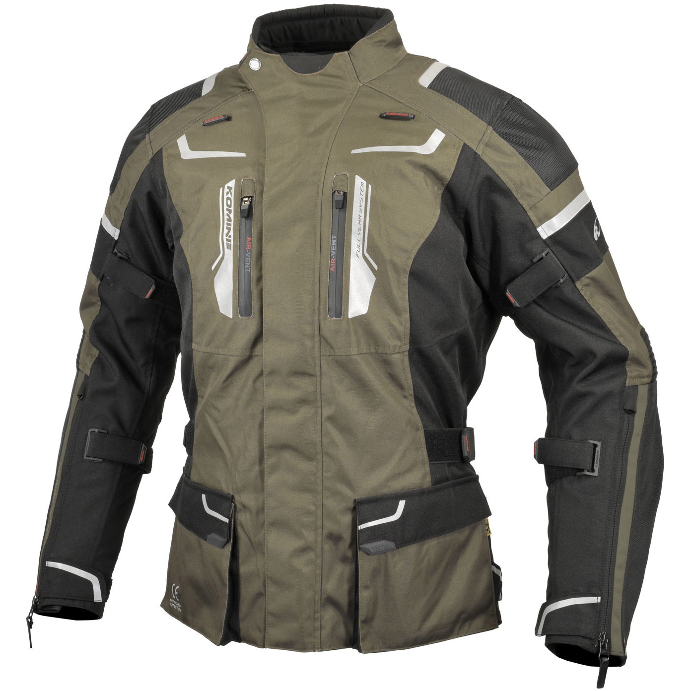 コミネ【XL】JK-597 ツーリングジャケット オールシーズン トリコロール 07-597/TRI/2XL JK-597 Full Year JKT コミネ 色Tricolor サイズ2XL