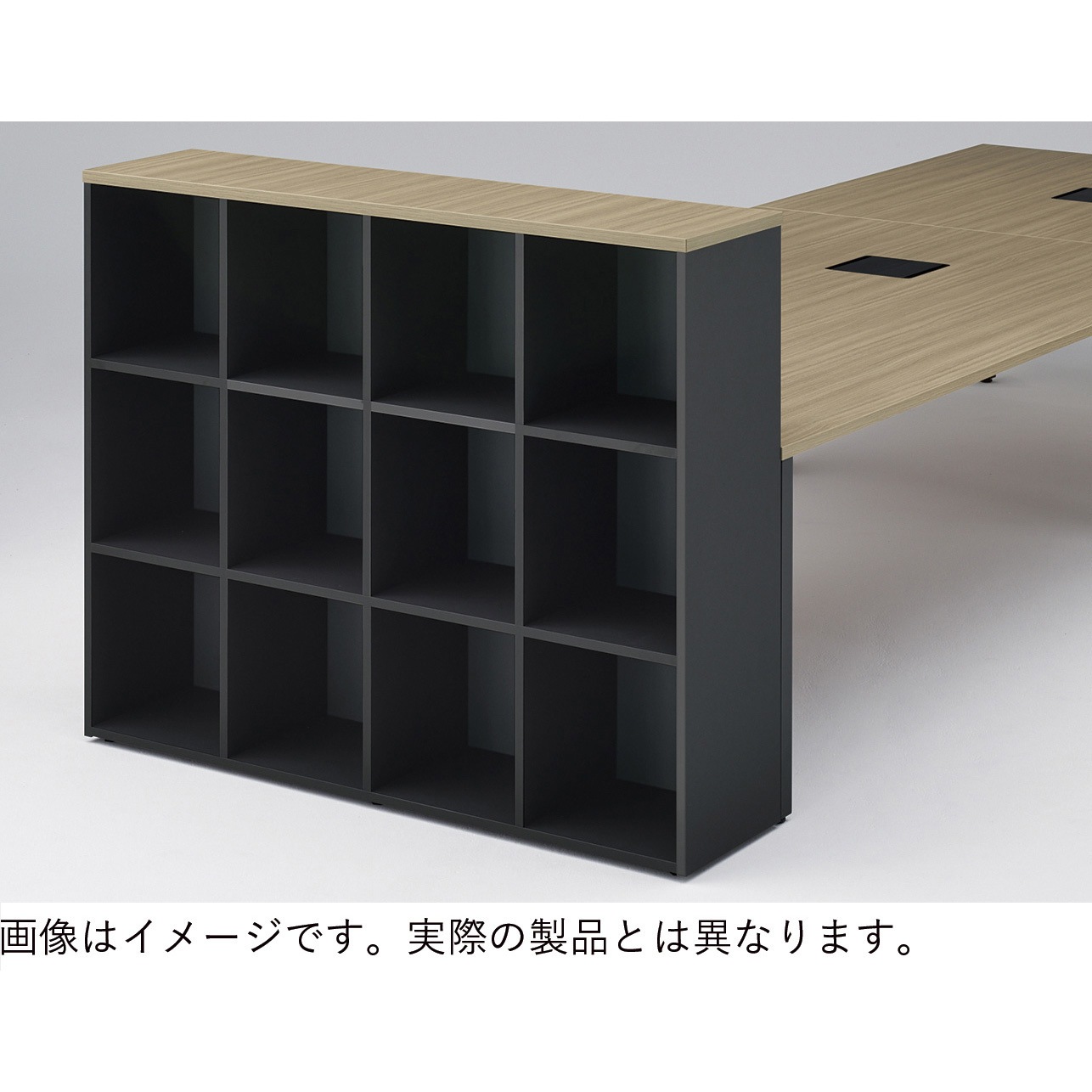 JP-1204LLS-WY アクトリンク エンドキャビネット ロータイプ D1200用<配送時組立サービス付> イトーキ 奥行350mm高さ720mm  JP-1204LLS-WY