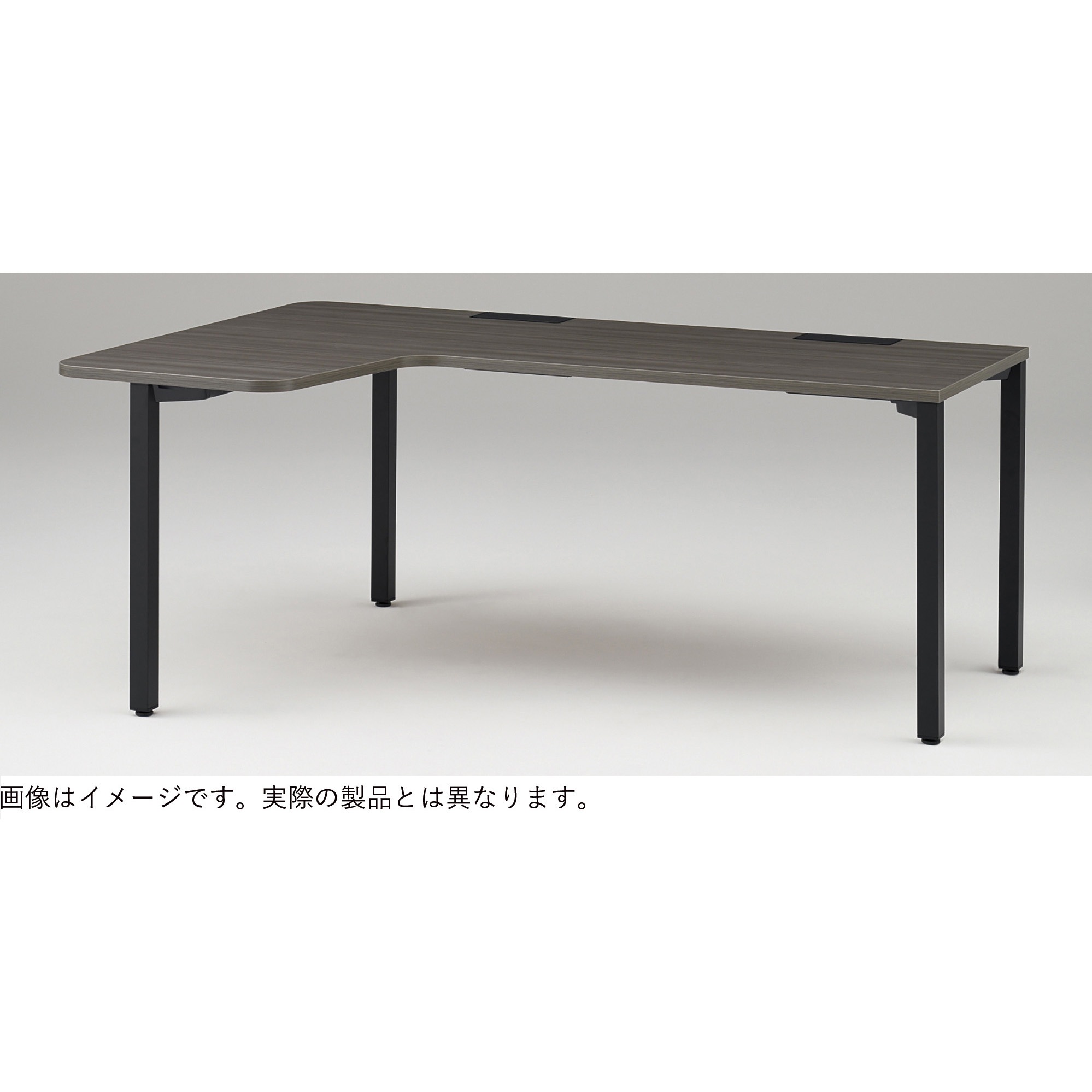 JP-8276KRWC-WY アクトリンク パーソナルテーブル 90度オペレーション レセプションタイプ 右凸 キャスター脚<配送時組立サービス付> 1台 イトーキ 【通販モノタロウ】 82,390円