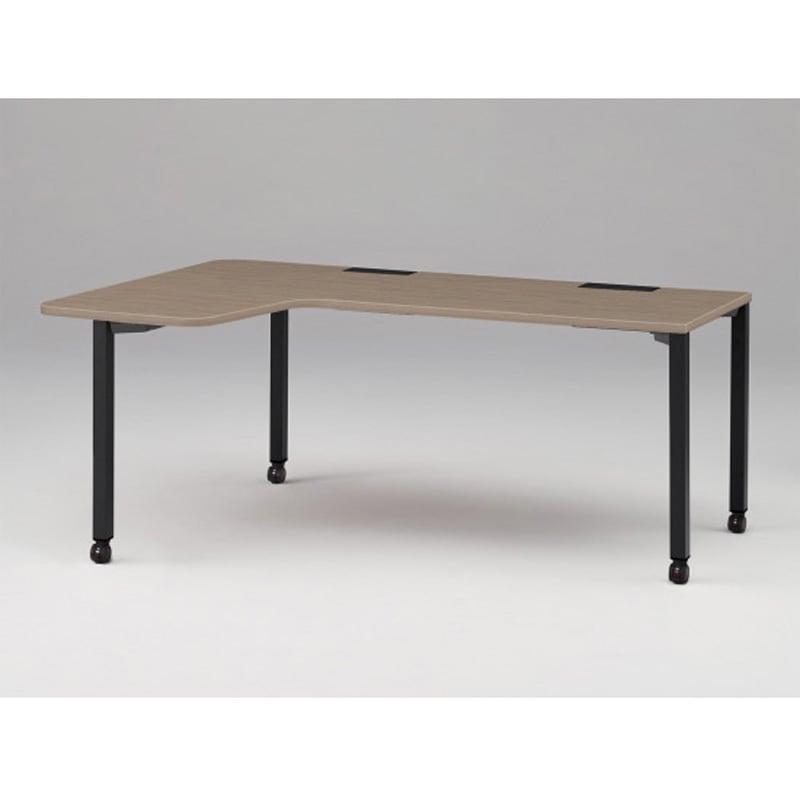 JP-8276KLWC-TM アクトリンク パーソナルテーブル 90度オペレーション レセプションタイプ 左凸 キャスター脚<配送時組立サービス付> 1台 イトーキ 【通販モノタロウ】 82,390円