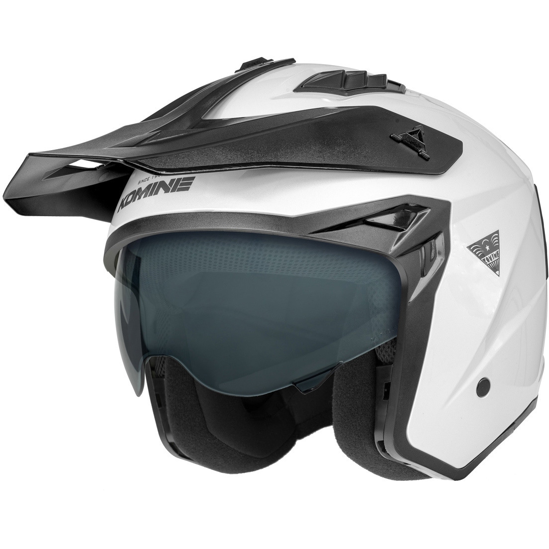 01-173/WHT/XL HK-173 ストリートジェットヘルメット コミネ サイズXL