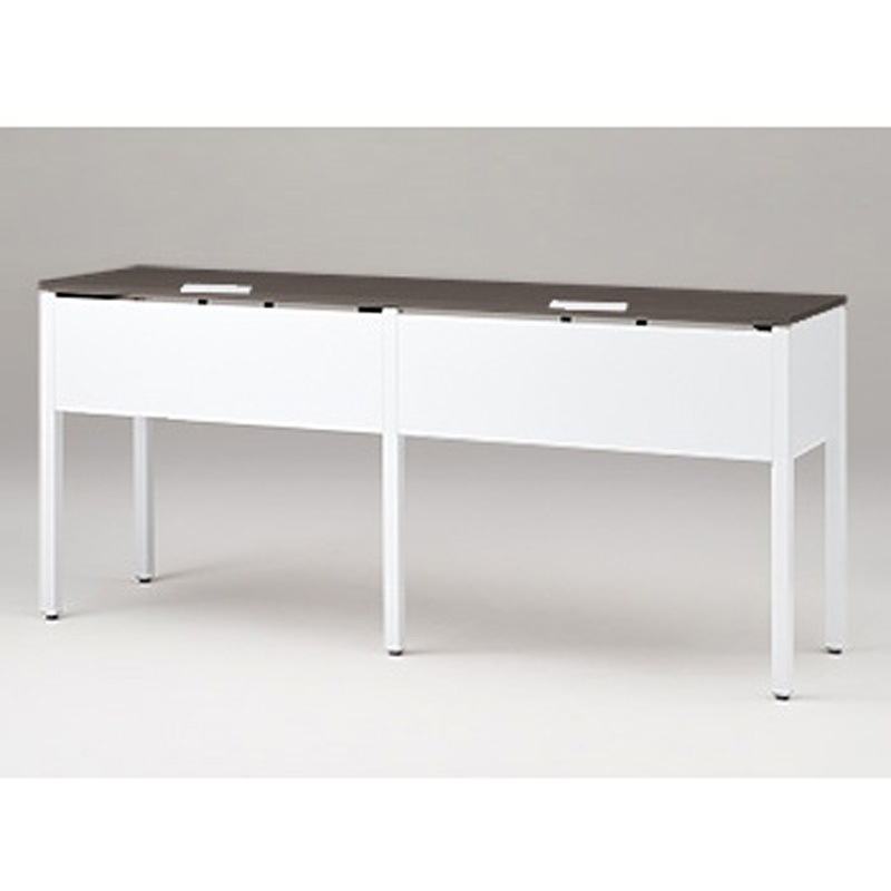 JPH-2406HWA-WR アクトリンク ハイテーブル 角型 片面タイプ W2400<配送時組立サービス付> イトーキ メラミン化粧板 高さ1050mm奥行600mm  JPH-2406HWA-WR