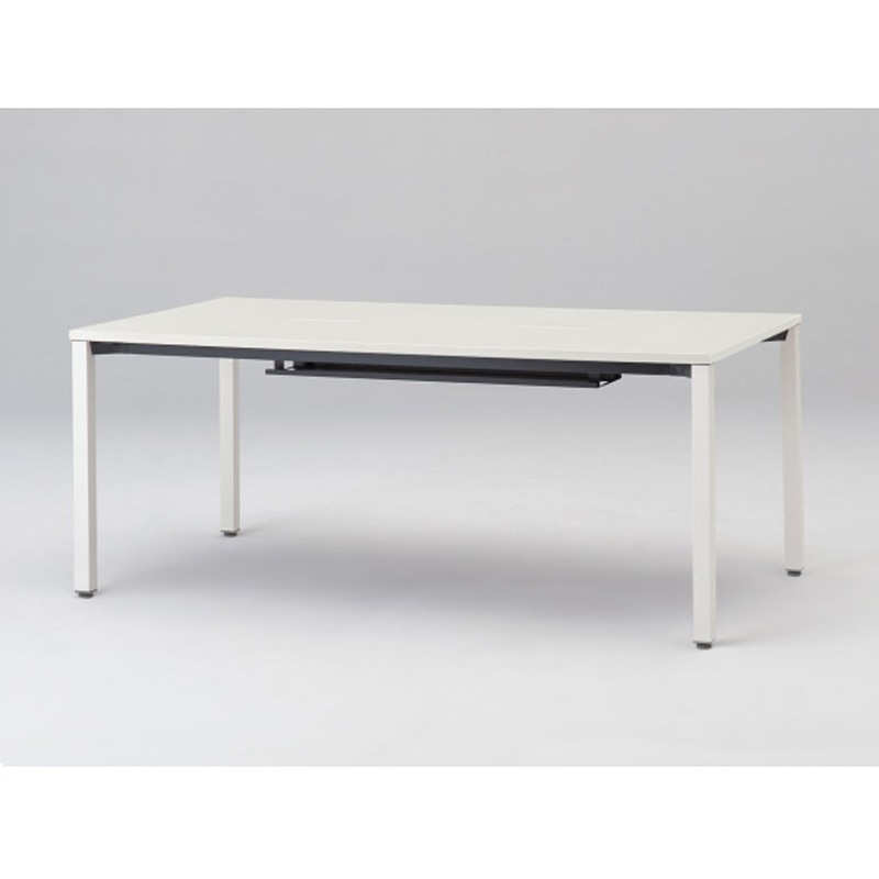 JPM-1809HWA-WL アクトリンク ミーティングテーブル 角型 配線キャップ付 アジャスター脚 W1800<配送時組立サービス付> 1台 イトーキ 【通販モノタロウ】