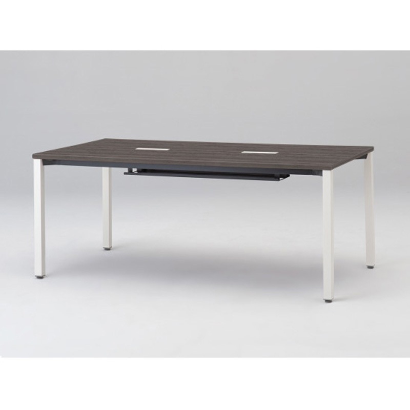 JPM-1809HWA-WR アクトリンク ミーティングテーブル 角型 配線キャップ付 アジャスター脚 W1800<配送時組立サービス付> 1台 イトーキ 【通販モノタロウ】