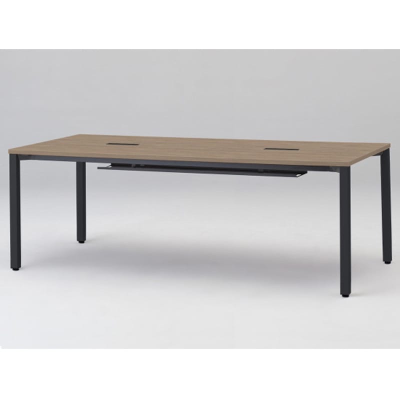 JPM-2109HWA-TM アクトリンク ミーティングテーブル 角型 配線キャップ付 アジャスター脚 W2100<配送時組立サービス付> 1台 イトーキ 【通販モノタロウ】