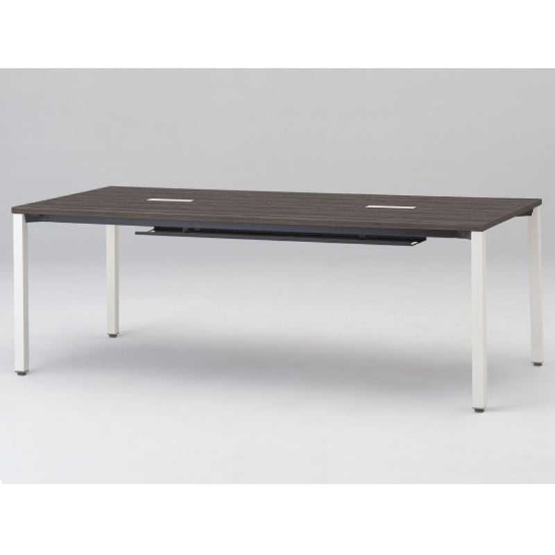 JPM-2109HWA-WR アクトリンク ミーティングテーブル 角型 配線キャップ付 アジャスター脚 W2100<配送時組立サービス付> 1台 イトーキ 【通販モノタロウ】