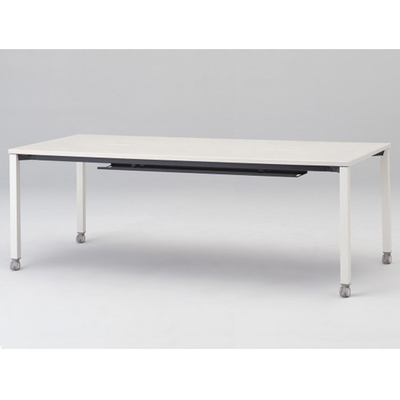 JPM-2109HWC-TR アクトリンク ミーティングテーブル 角型 配線キャップ付 キャスター脚 W2100<配送時組立サービス付> 1台 イトーキ 【通販モノタロウ】