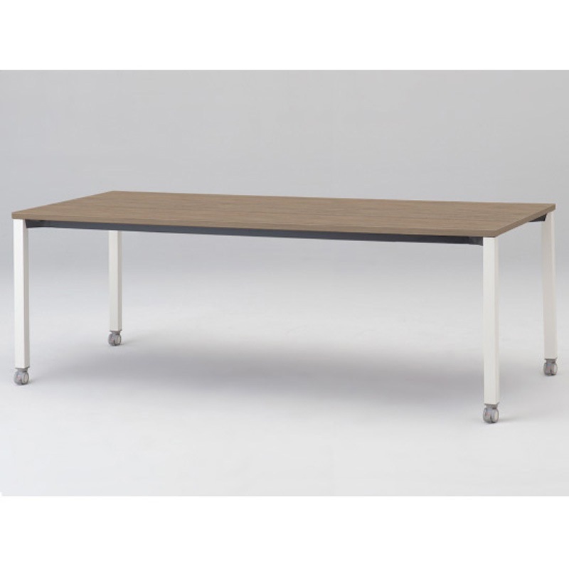 JPM-2109HNC-WM アクトリンク ミーティングテーブル 角型 配線キャップなし キャスター脚 W2100<配送時組立サービス付> 1台 イトーキ 【通販モノタロウ】