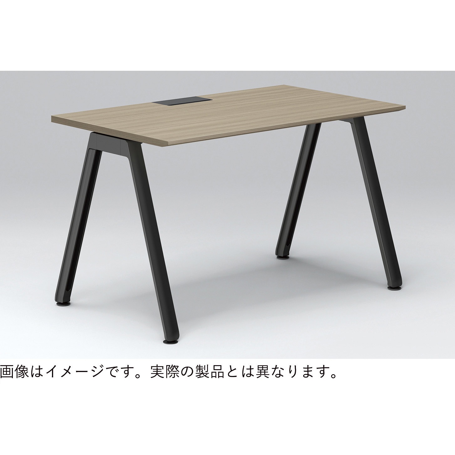 JVD-6474KLWTNTH アフィーノ パーソナルデスク 90度オペレーション(7/4) 左凸 アルミ塗装脚<配送時組立サービス付> 1台 イトーキ 【通販モノタロウ】