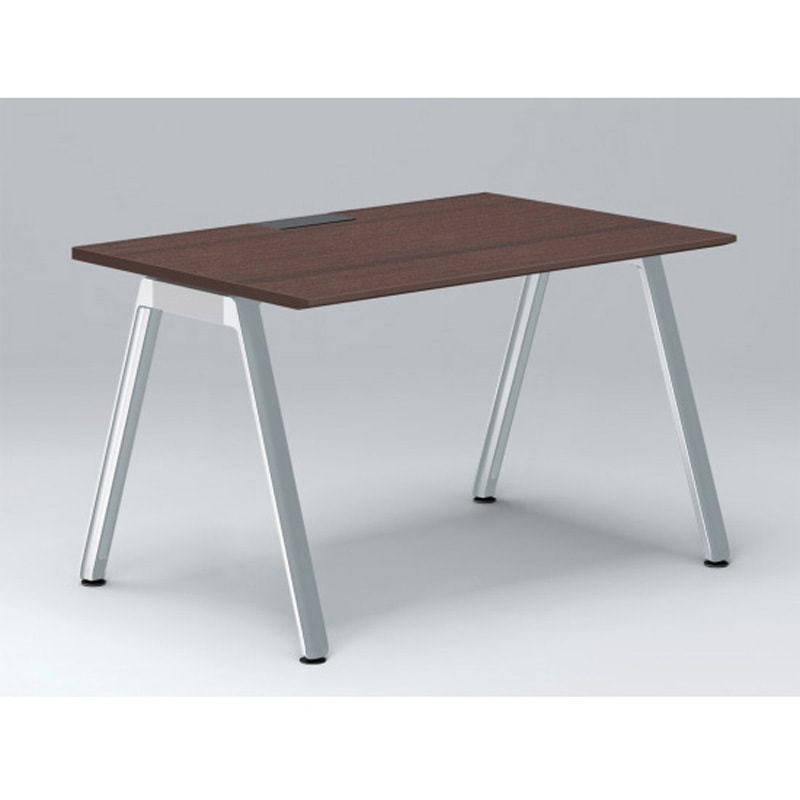 JVD-1208HWPN-PY アフィーノ パーソナルデスク 角型 アルミミラー脚 1200×800<配送時組立サービス付> イトーキ 高さ720mm  JVD-1208HWPN-PY