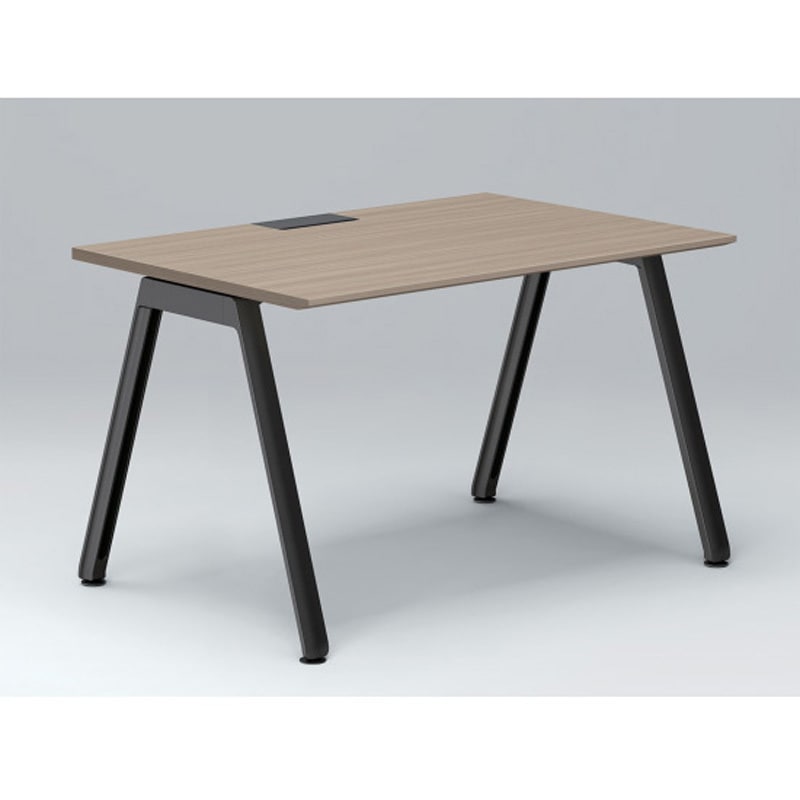 JVD-1208HWTN-TM アフィーノ パーソナルデスク 角型 アルミ塗装脚 1200×800<配送時組立サービス付> イトーキ 高さ720mm  JVD-1208HWTN-TM