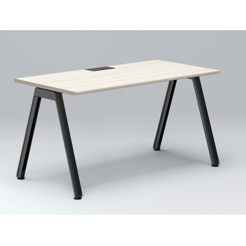 JVD-1407HWTN-TH アフィーノ パーソナルデスク 角型 アルミ塗装脚 1400×700<配送時組立サービス付> イトーキ 高さ720mm  JVD-1407HWTN-TH