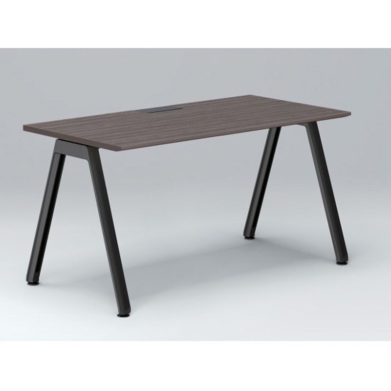 JVD-1407HWTN-TR アフィーノ パーソナルデスク 角型 アルミ塗装脚 1400×700<配送時組立サービス付> イトーキ 高さ720mm  JVD-1407HWTN-TR